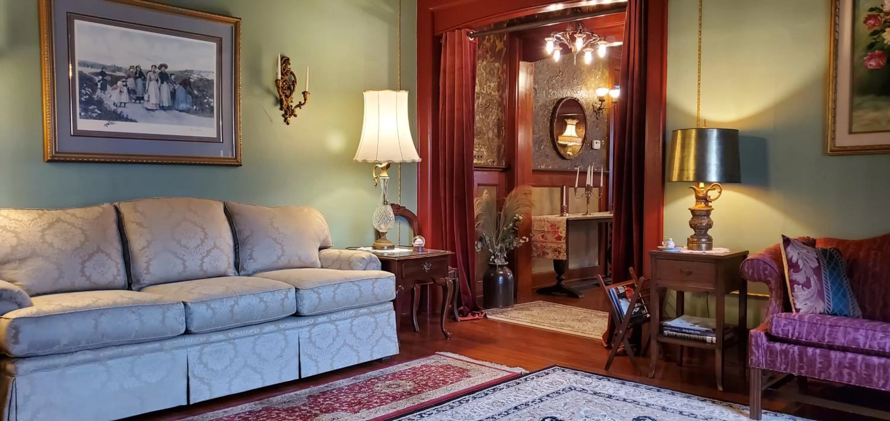 Decorative detail in Saravilla Bed & Breakfast