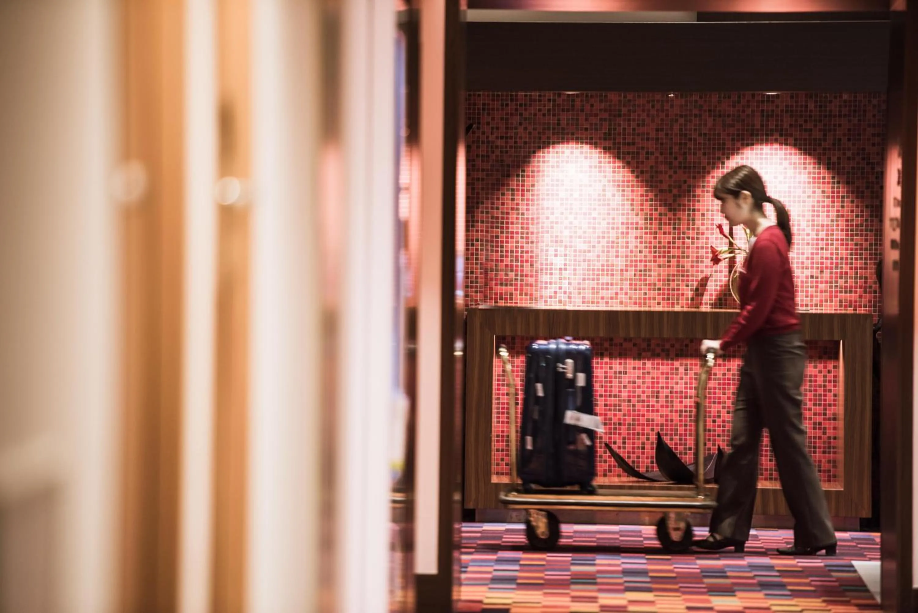 Lobby or reception in the b akasaka