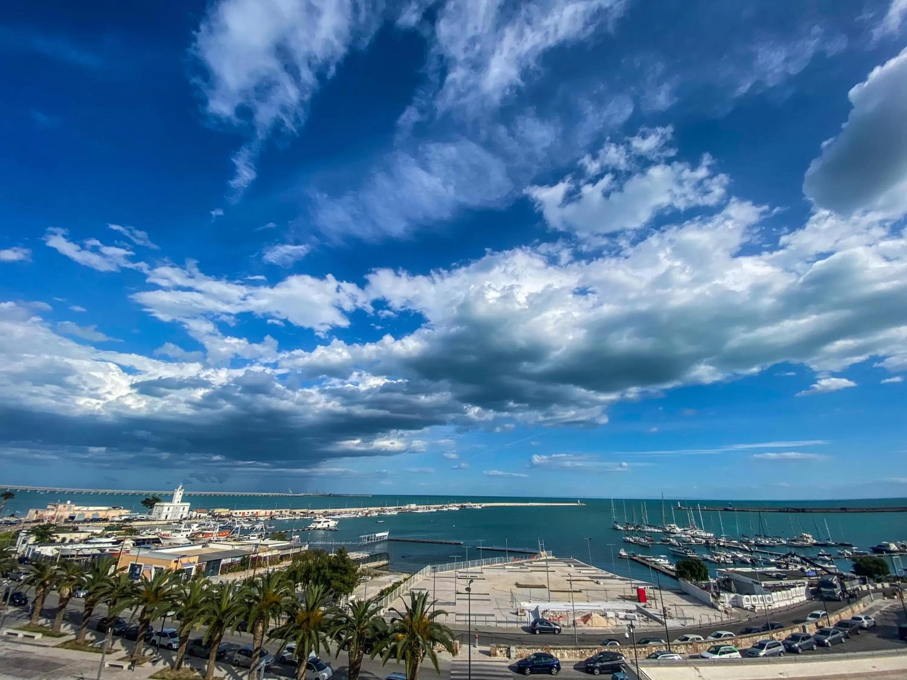 Sea view, Bird's-eye View in B&B Casa Diomede