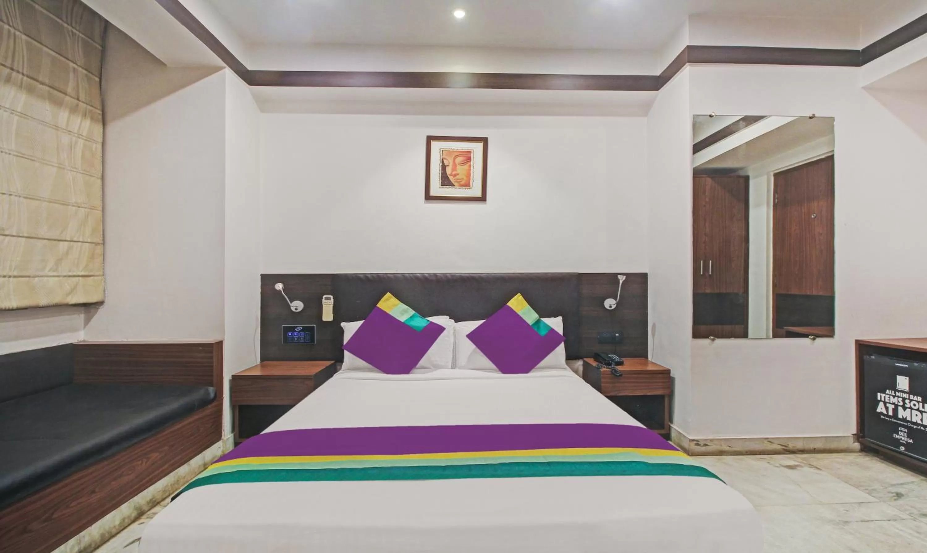 Bedroom, Bed in Treebo Tryst Dee Empresa