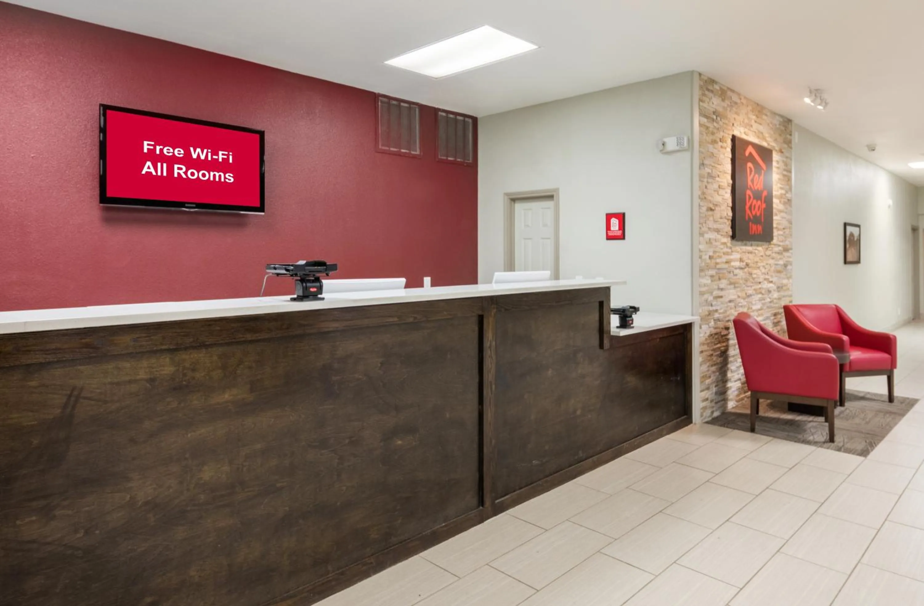 Lobby or reception in Red Roof Inn Temple