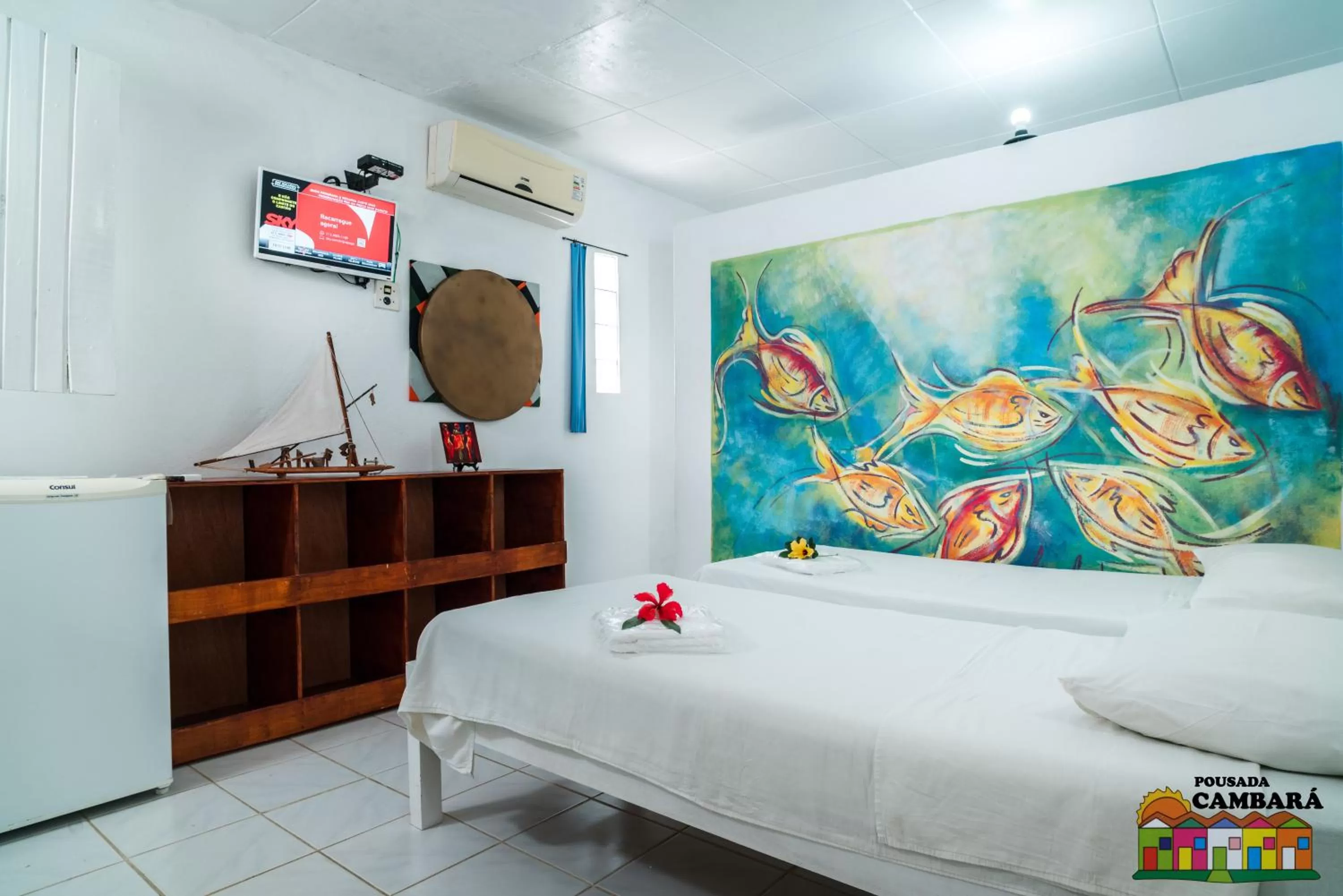 Photo of the whole room in Pousada Cambará