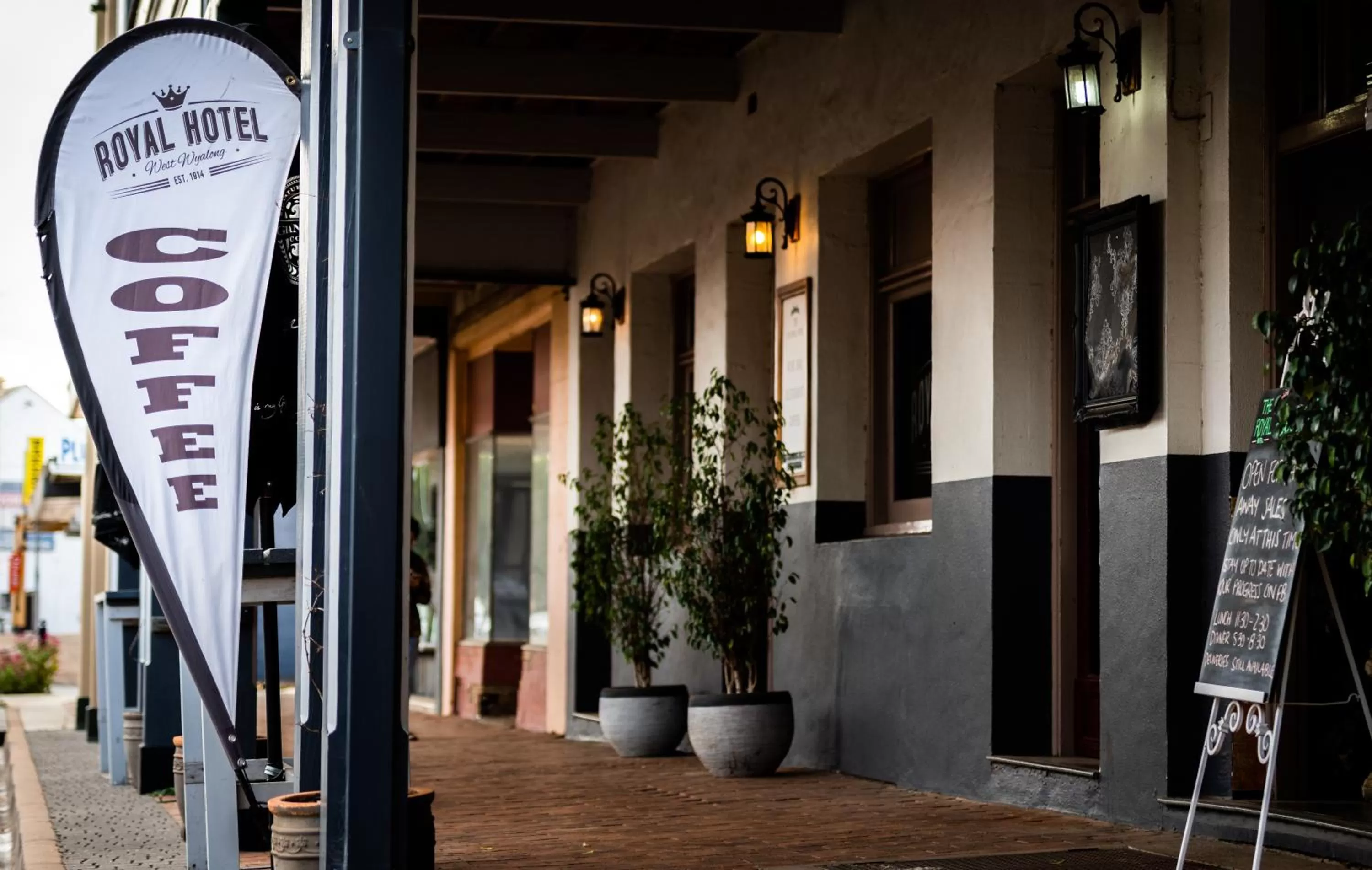 Property building in The Royal Hotel