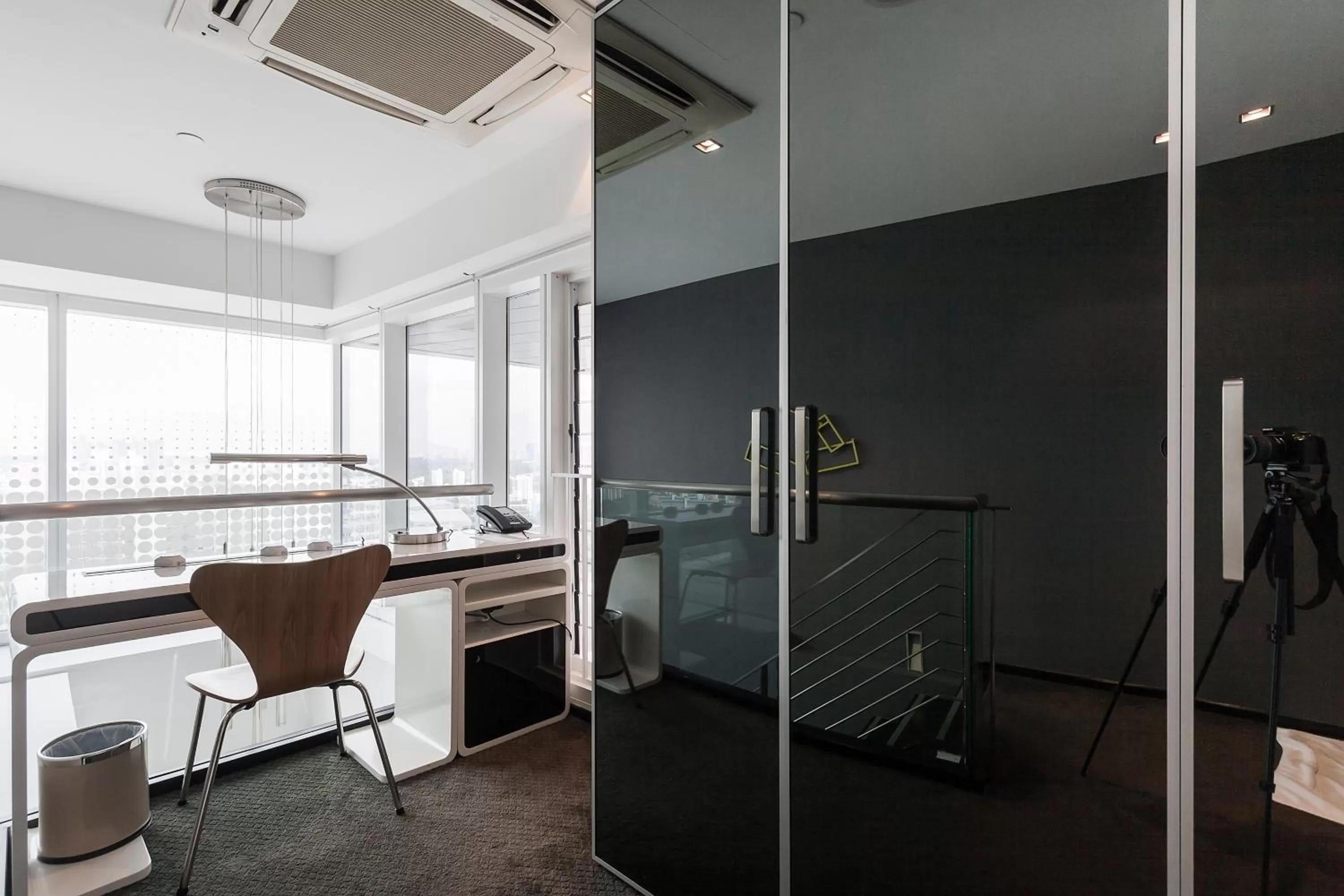 Seating area in Citadines Fusionopolis Singapore