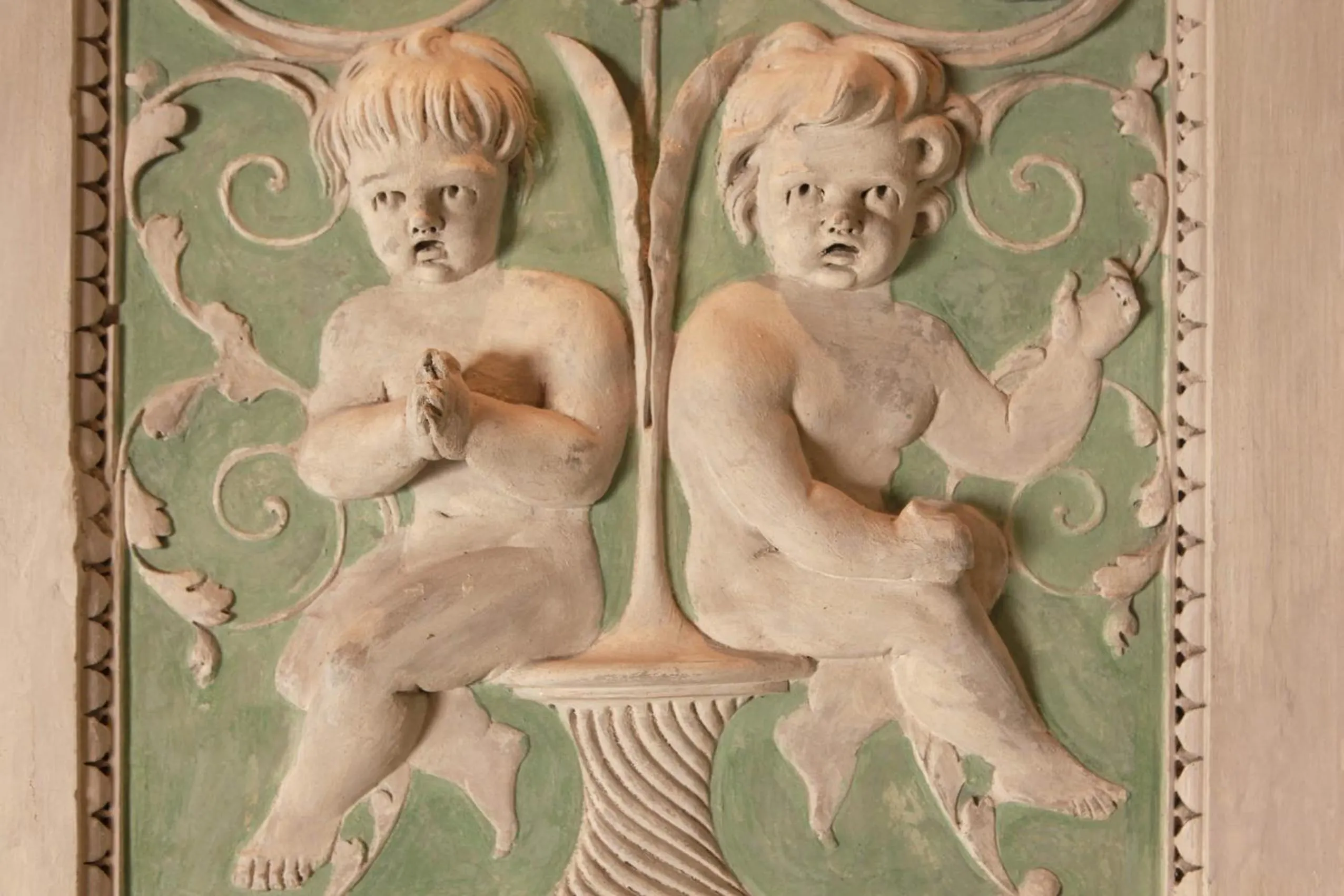 Decorative detail in Hotel Le Nuvole Residenza d'Epoca
