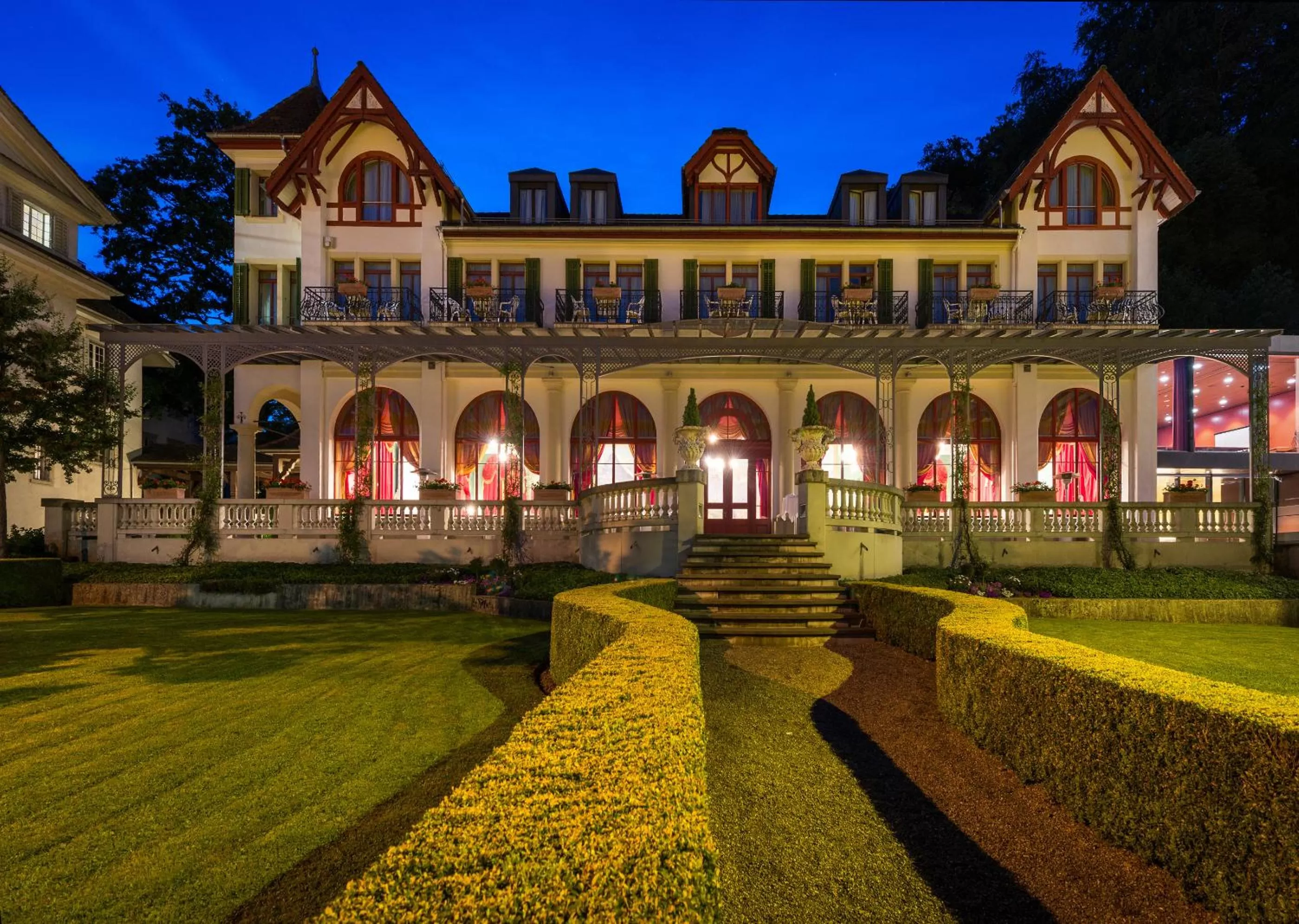 Garden in Hotel Seeburg