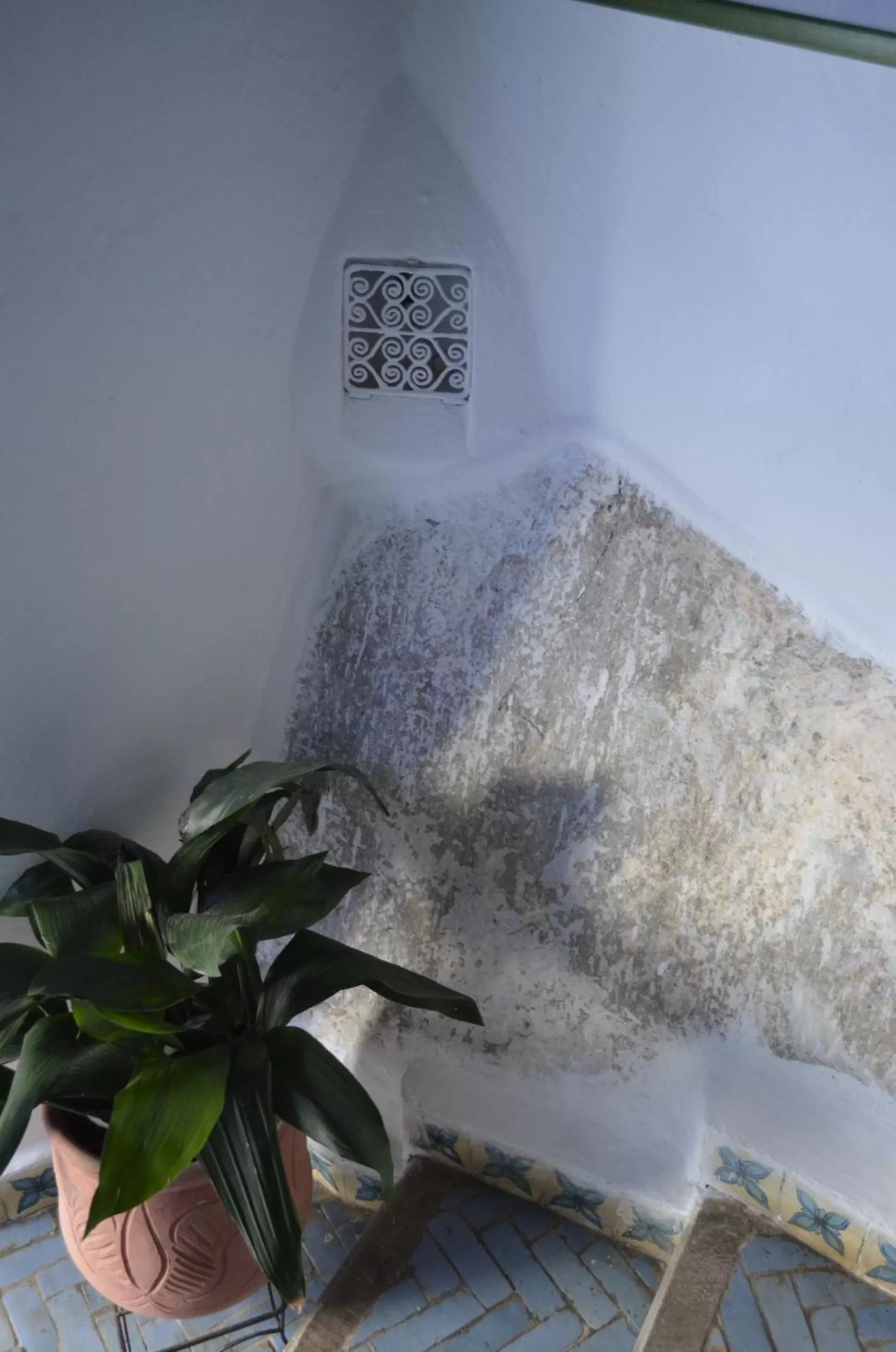 Decorative detail in Dar Meziana