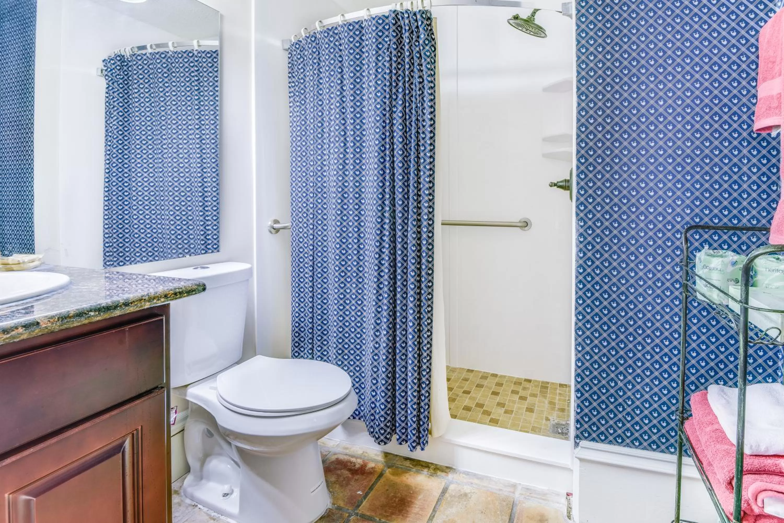 Bathroom in Chateau Orleans