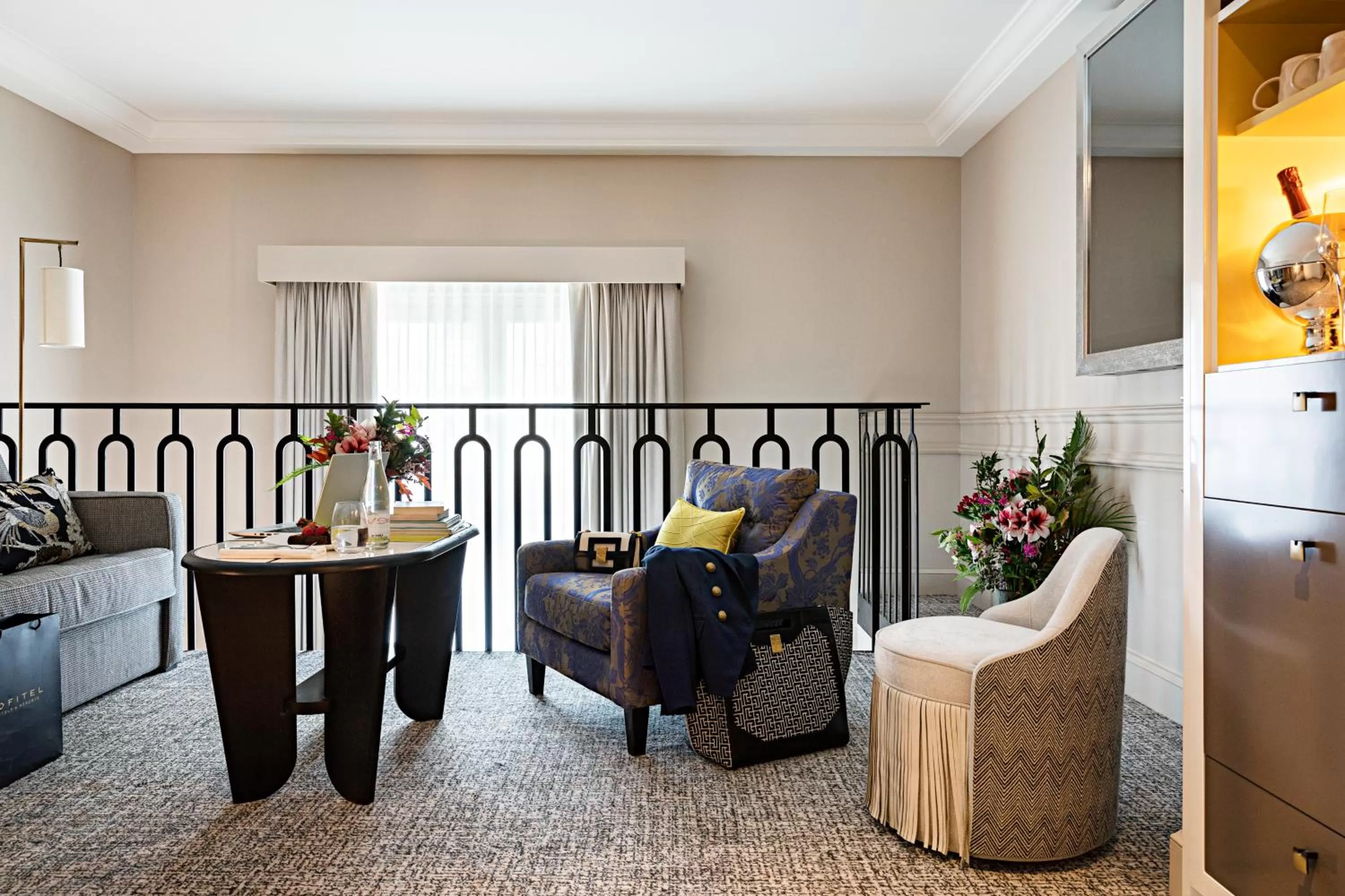 Living room in Sofitel Le Scribe Paris Opera