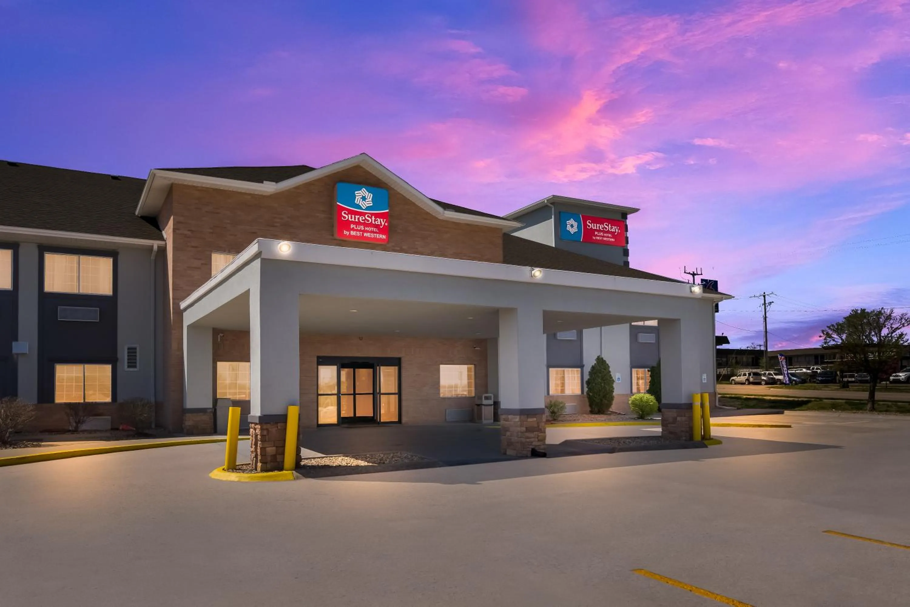 Property building in SureStay Plus Hotel by Best Western Topeka