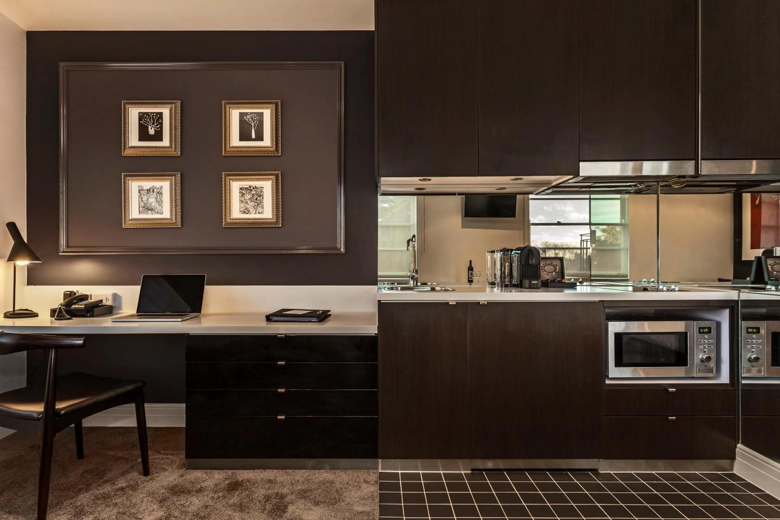 Kitchen or kitchenette in Quest East Melbourne