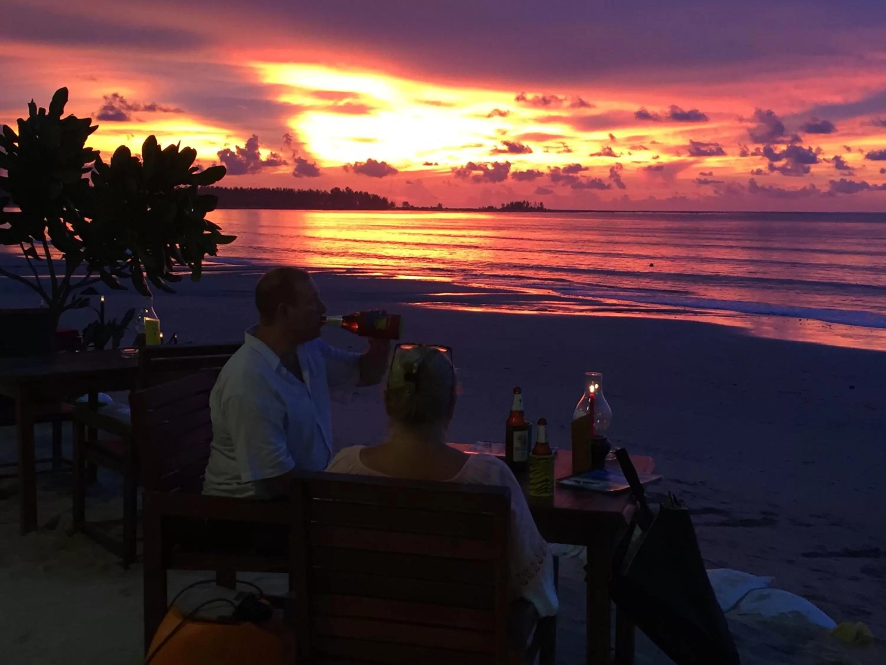 Sunset, Restaurant/Places to Eat in Ao Thong beach Bungalows