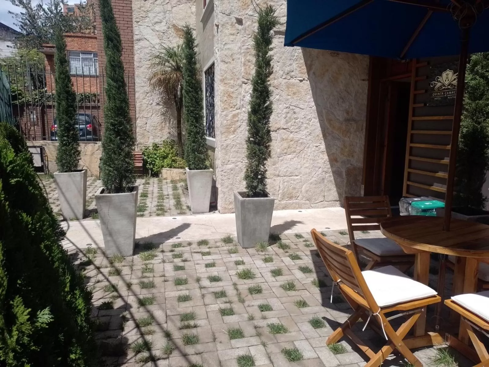 Property building in Hotel Boutique Quinta Camacho