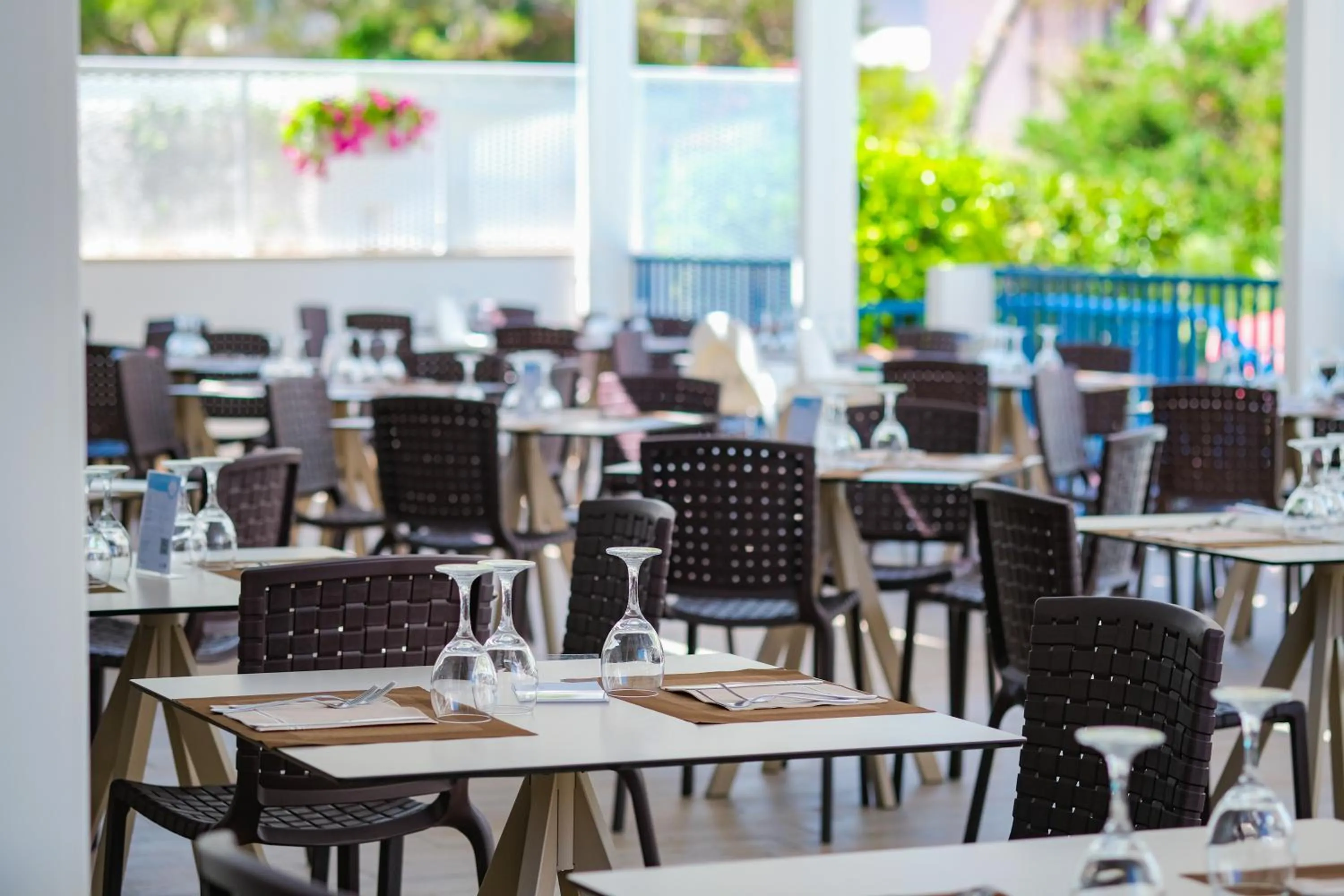 Restaurant/places to eat in Ticho's Greenblu Hotel