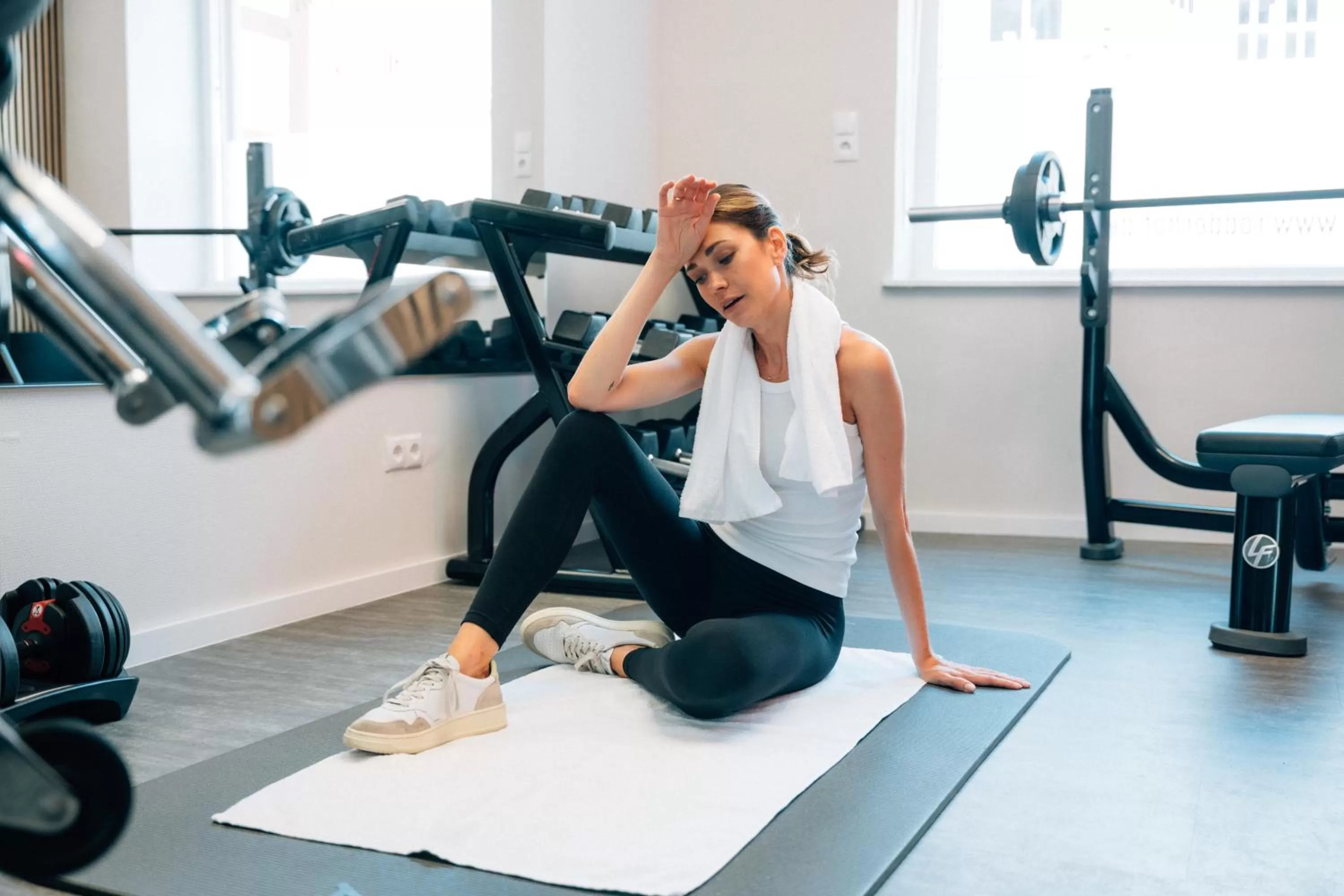 Fitness centre/facilities in Hotel Rodderhof