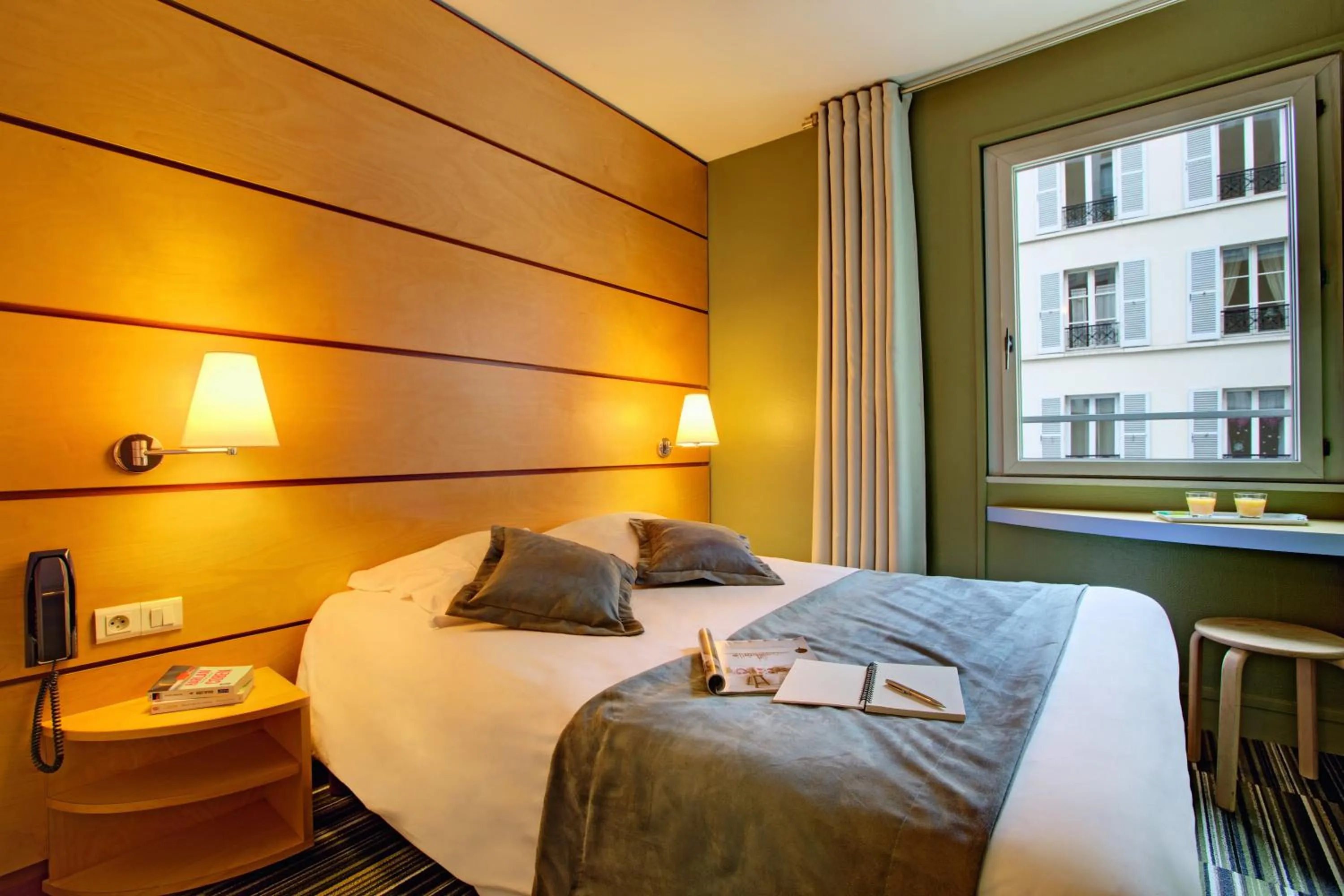 Bedroom, Bed in Belambra Clubs & Hotels - Le Magendie