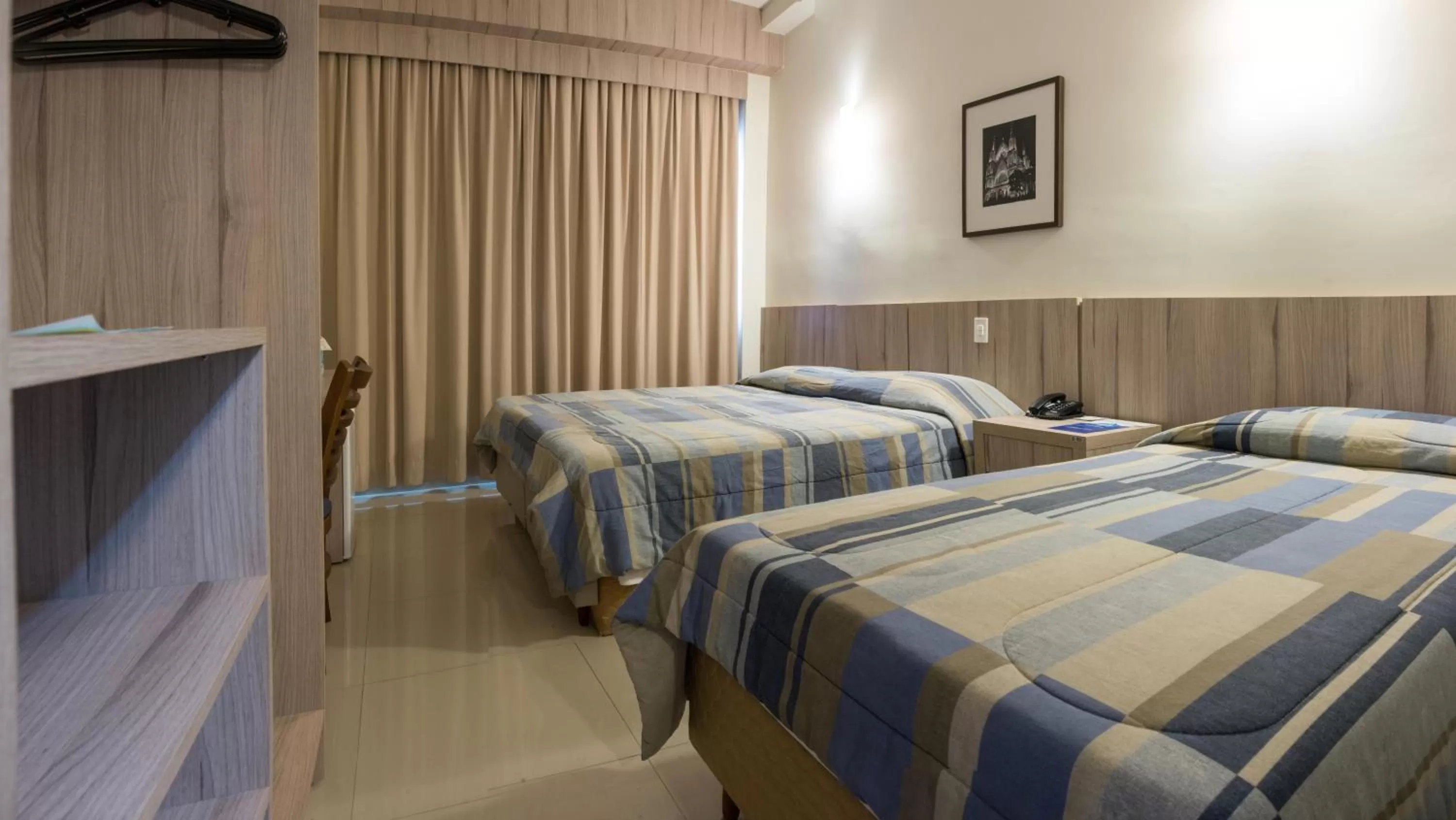 Bed in Hotel Estação 101 - Itajaí