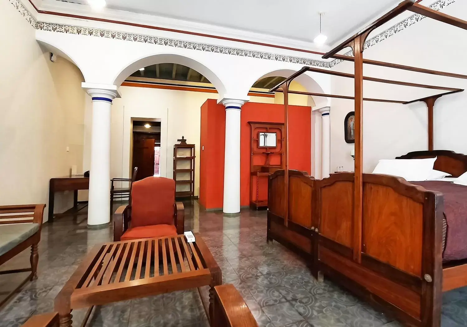 Deluxe Double or Twin Room - single occupancy in Saratha Vilas Chettinad Deluxe Double or Twin Room - single occupancy in Saratha Vilas Chettinad