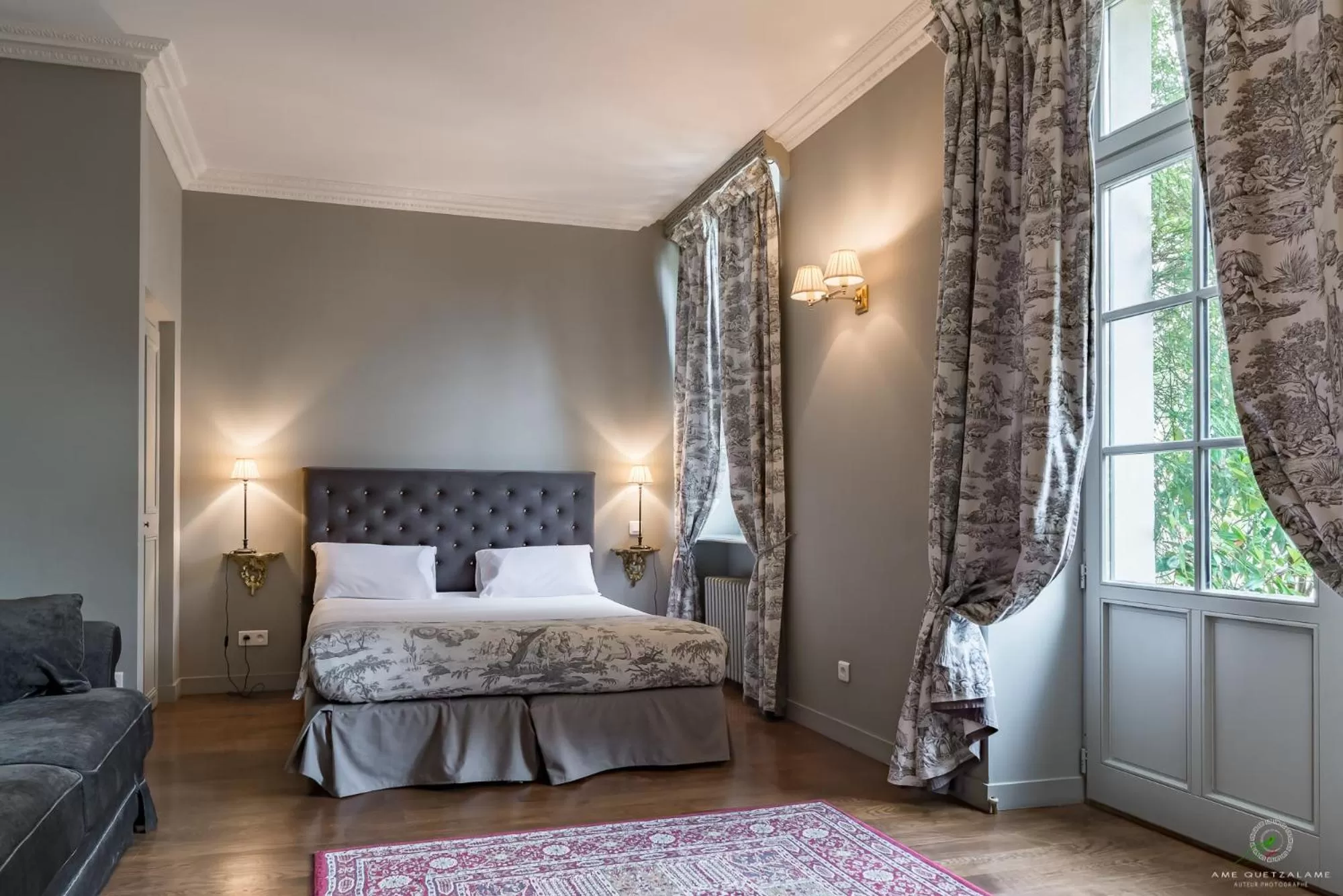 Bedroom, Bed in Hôtel Restaurant Spa Le Sauvage