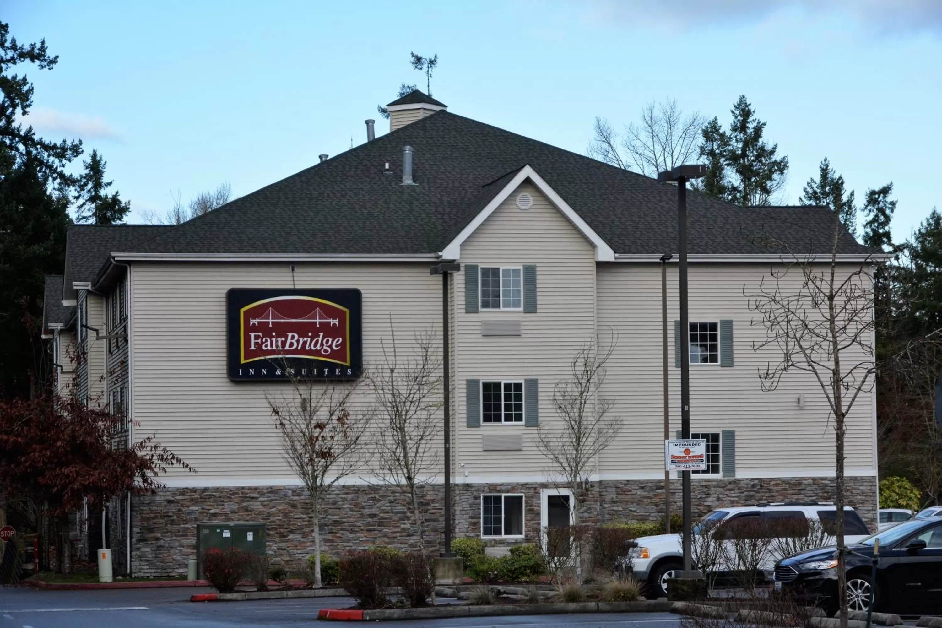 Property building in FairBridge Inn & Suites DuPont