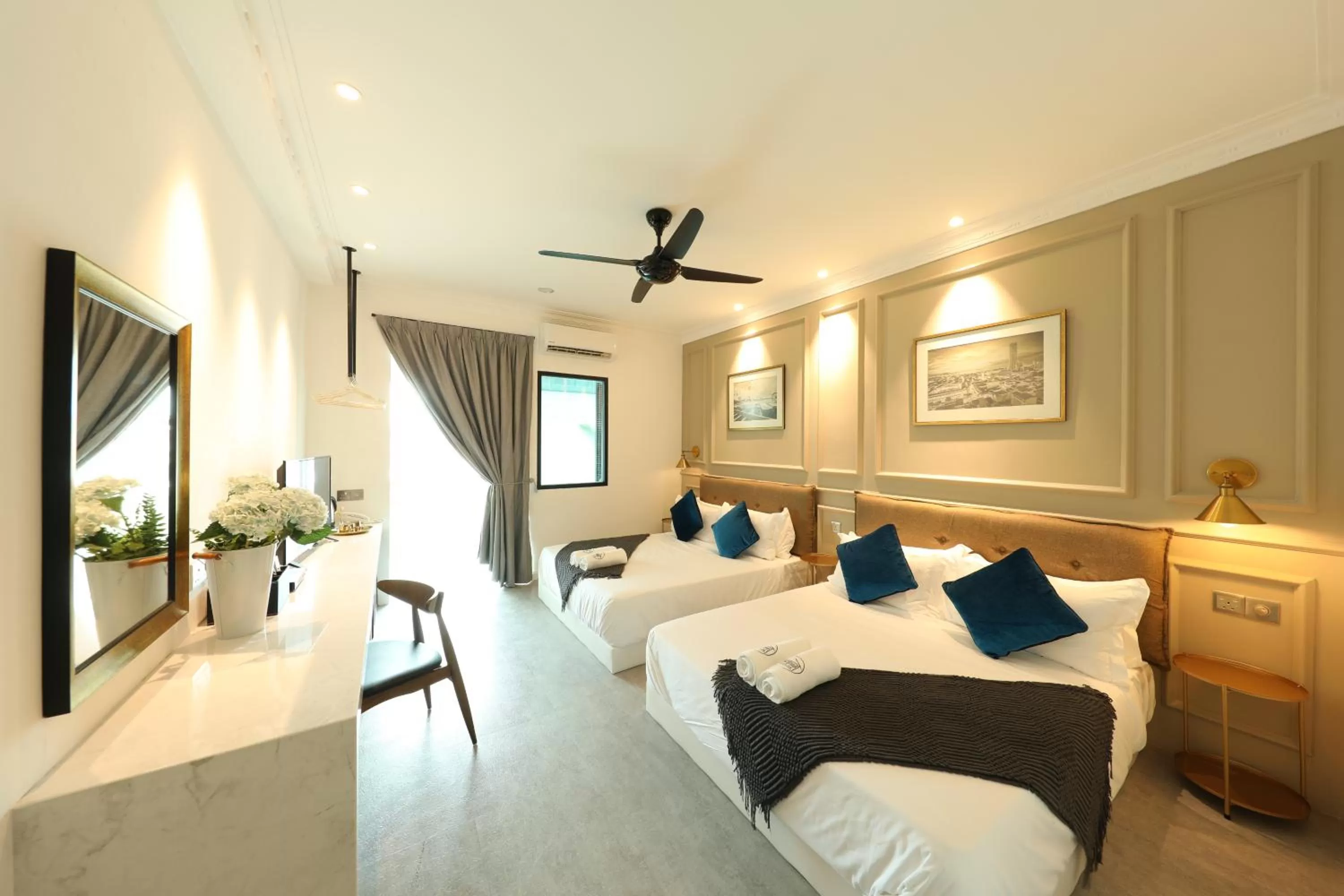 Bed in Manhattan Residence