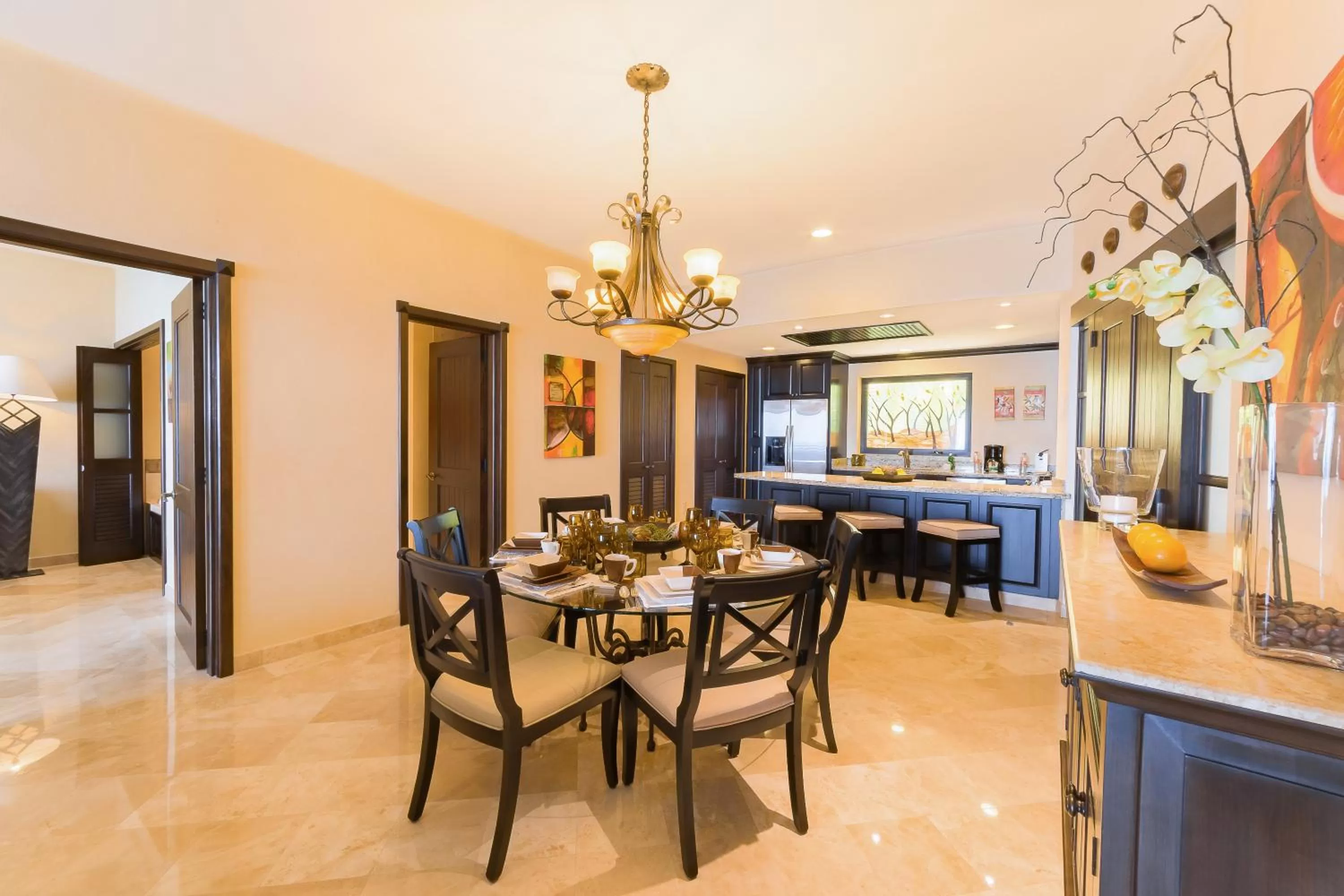 Kitchen or kitchenette in Garza Blanca Preserve Resort & Spa