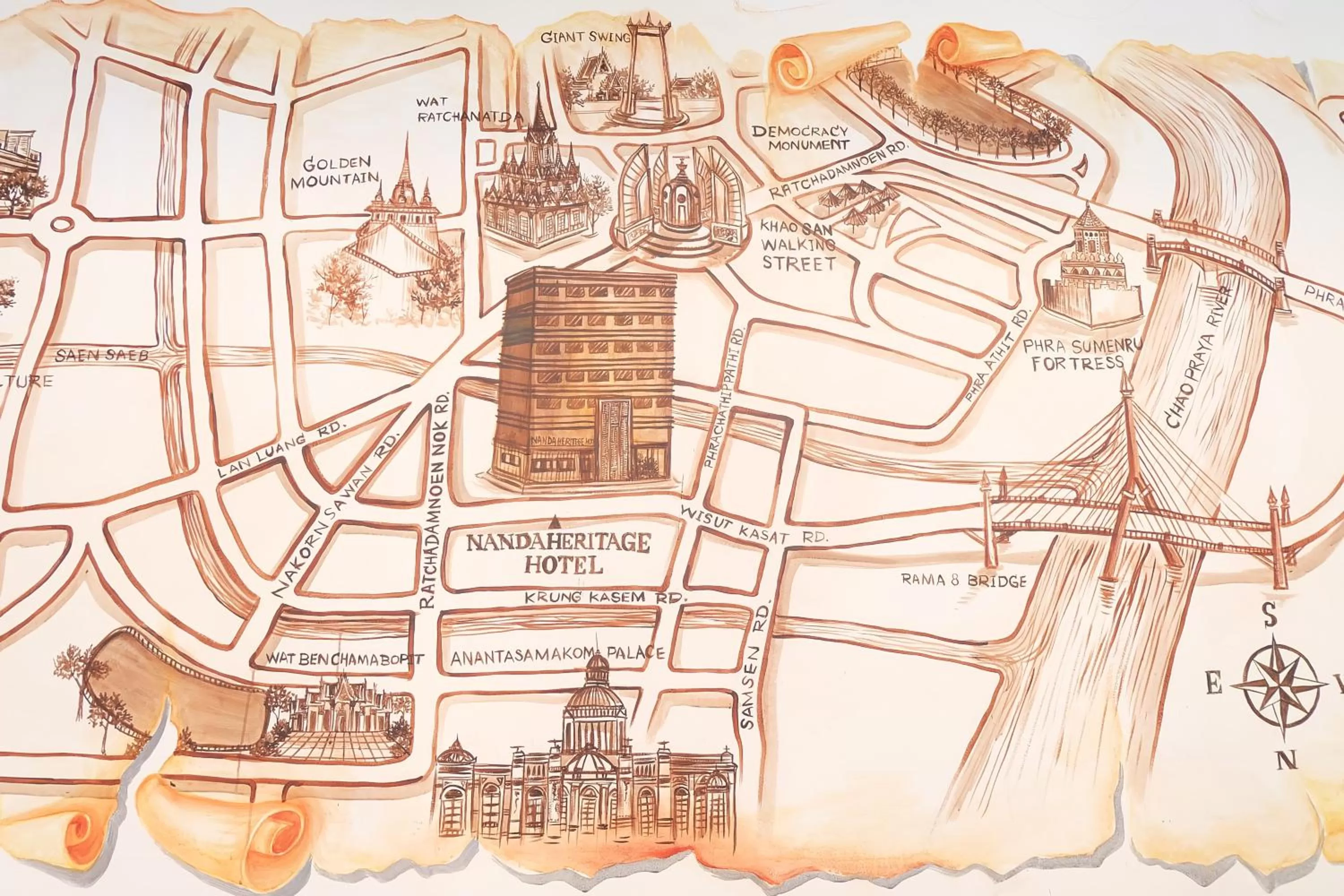 Property logo or sign in Nanda Heritage Hotel