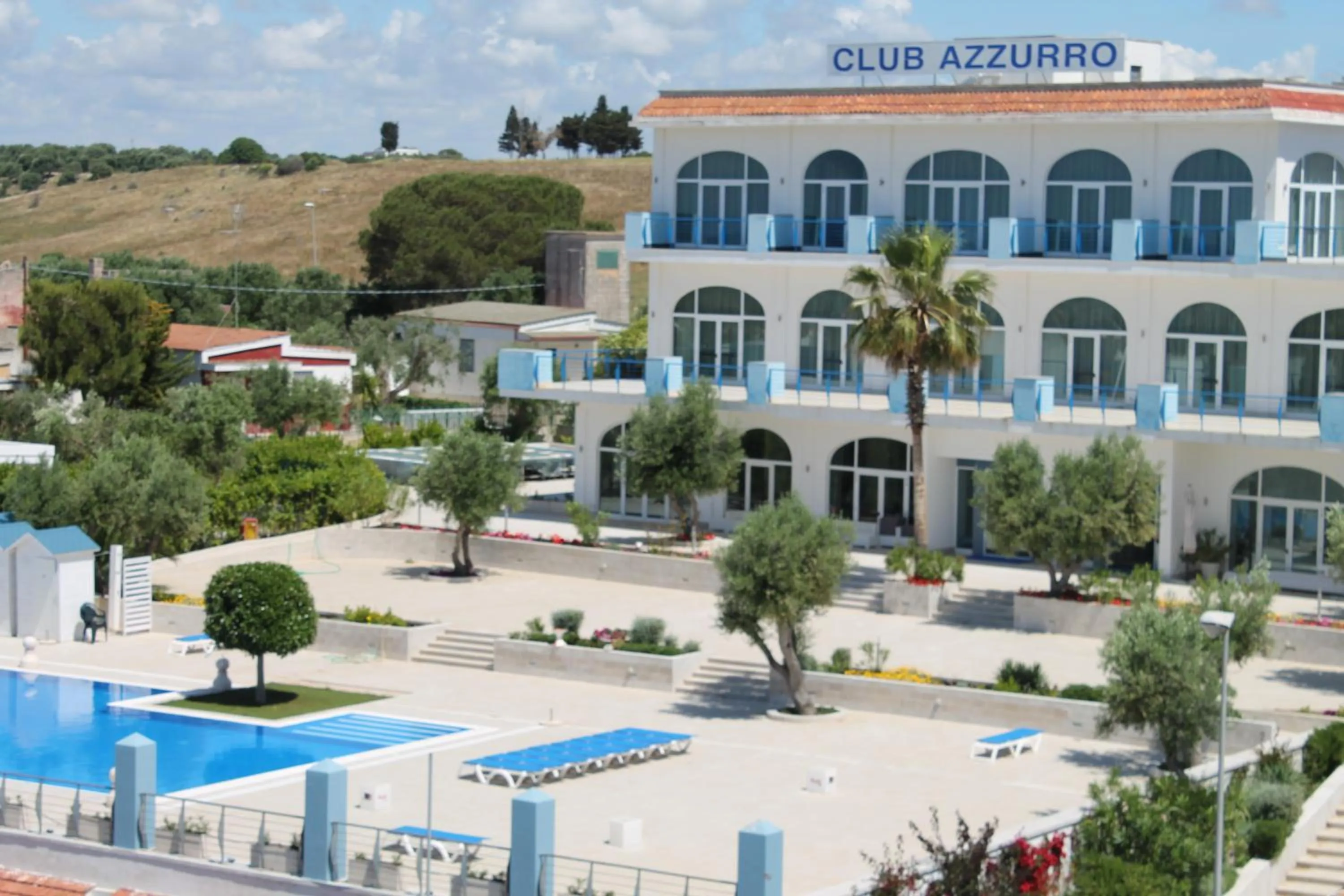 Facade/entrance in Club Azzurro Hotel & Resort