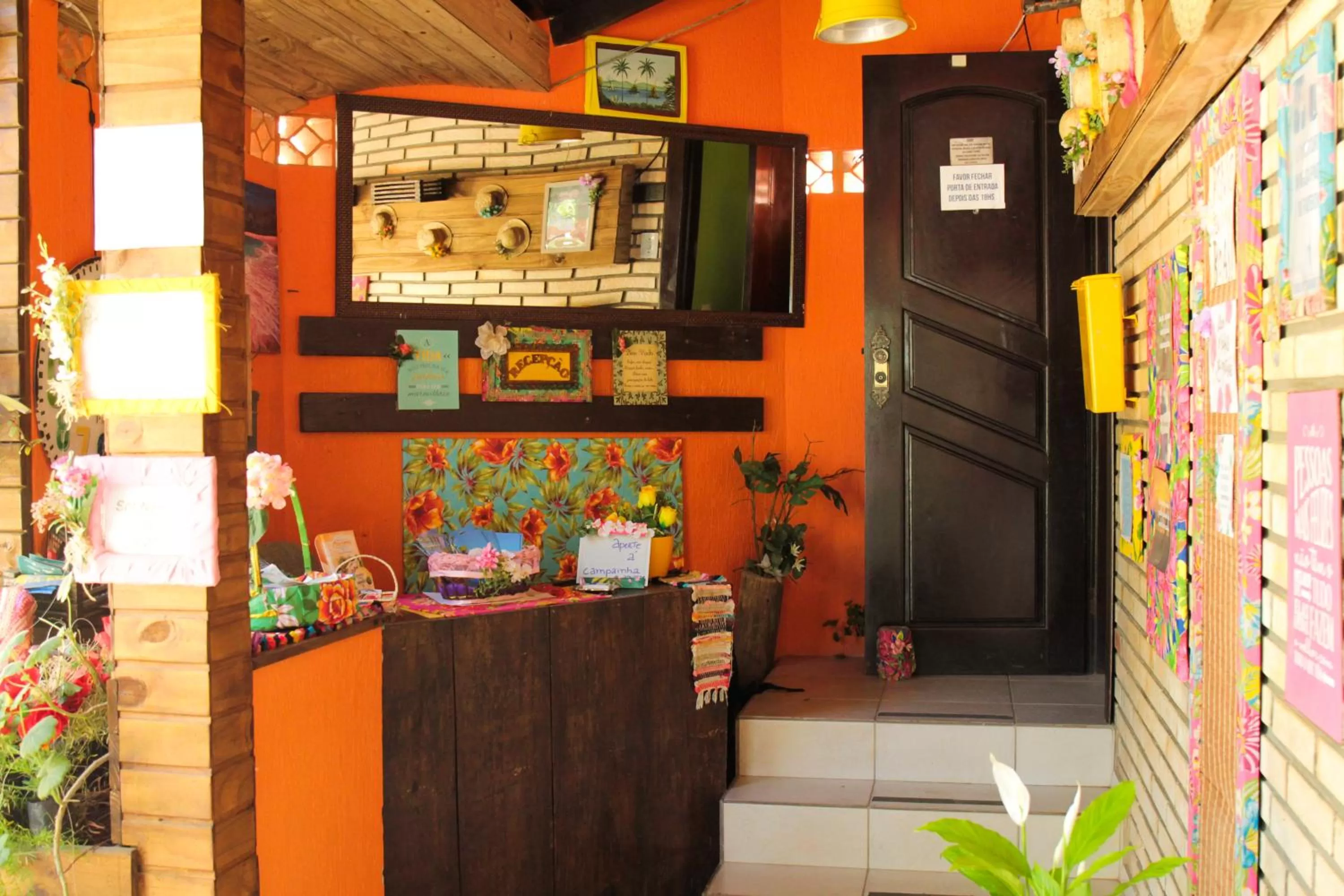 Lobby or reception, Lobby/Reception in Pousada OceAnas Frente Mar Estaleiro