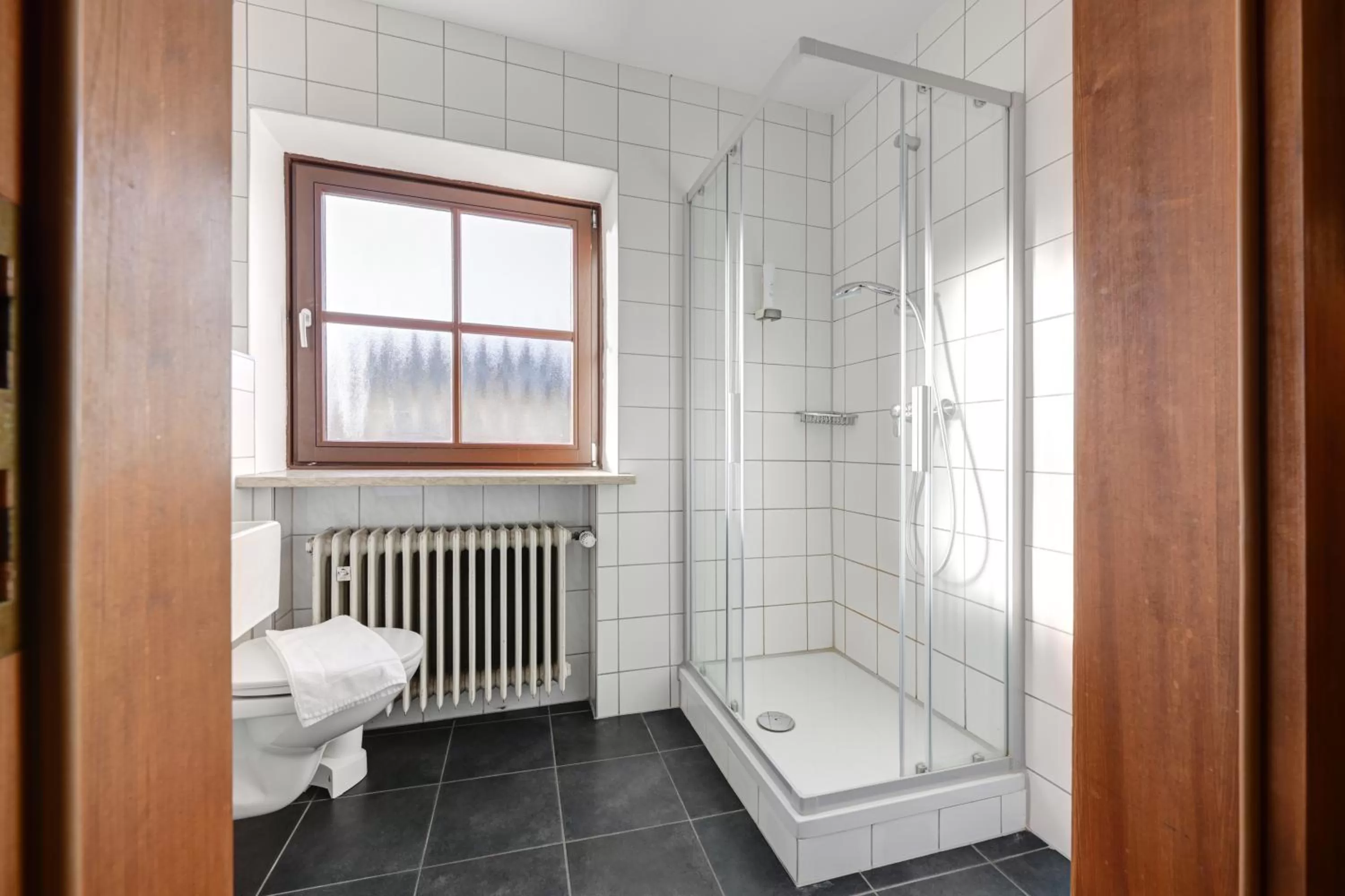 Bathroom in Hotel Schleuse