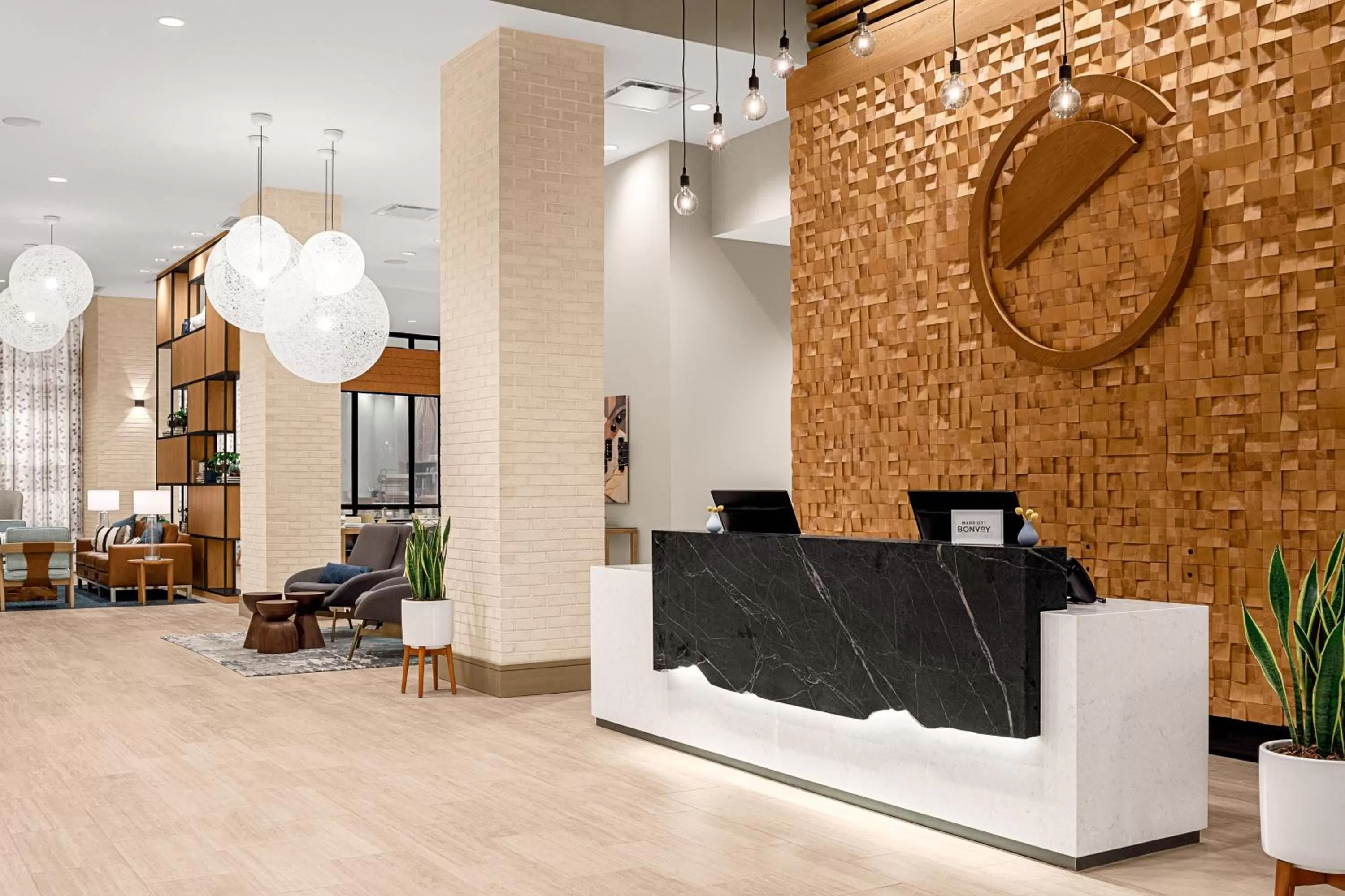 Lobby or reception in Element Nashville Vanderbilt West End