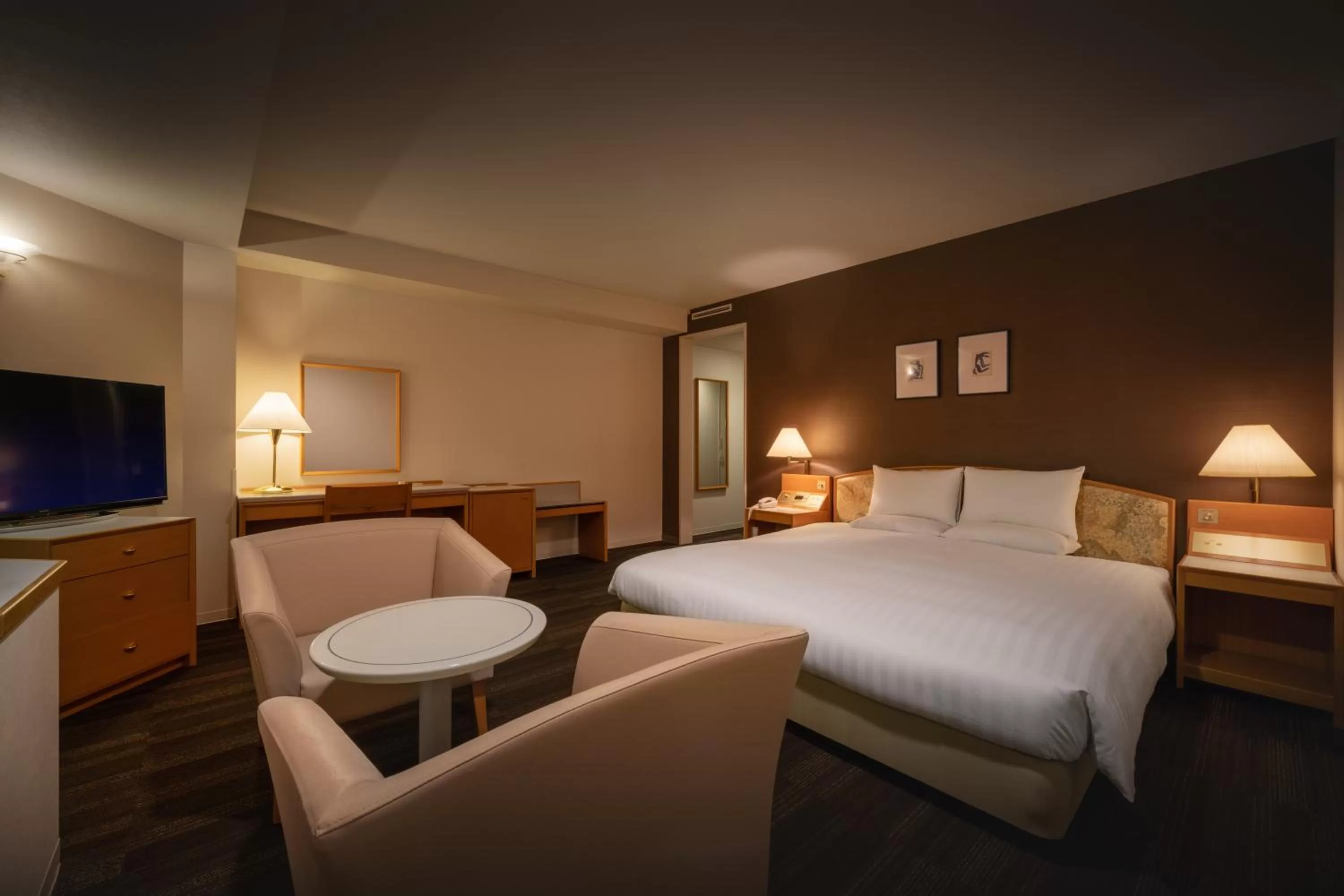 Bed in Air Terminal Hotel