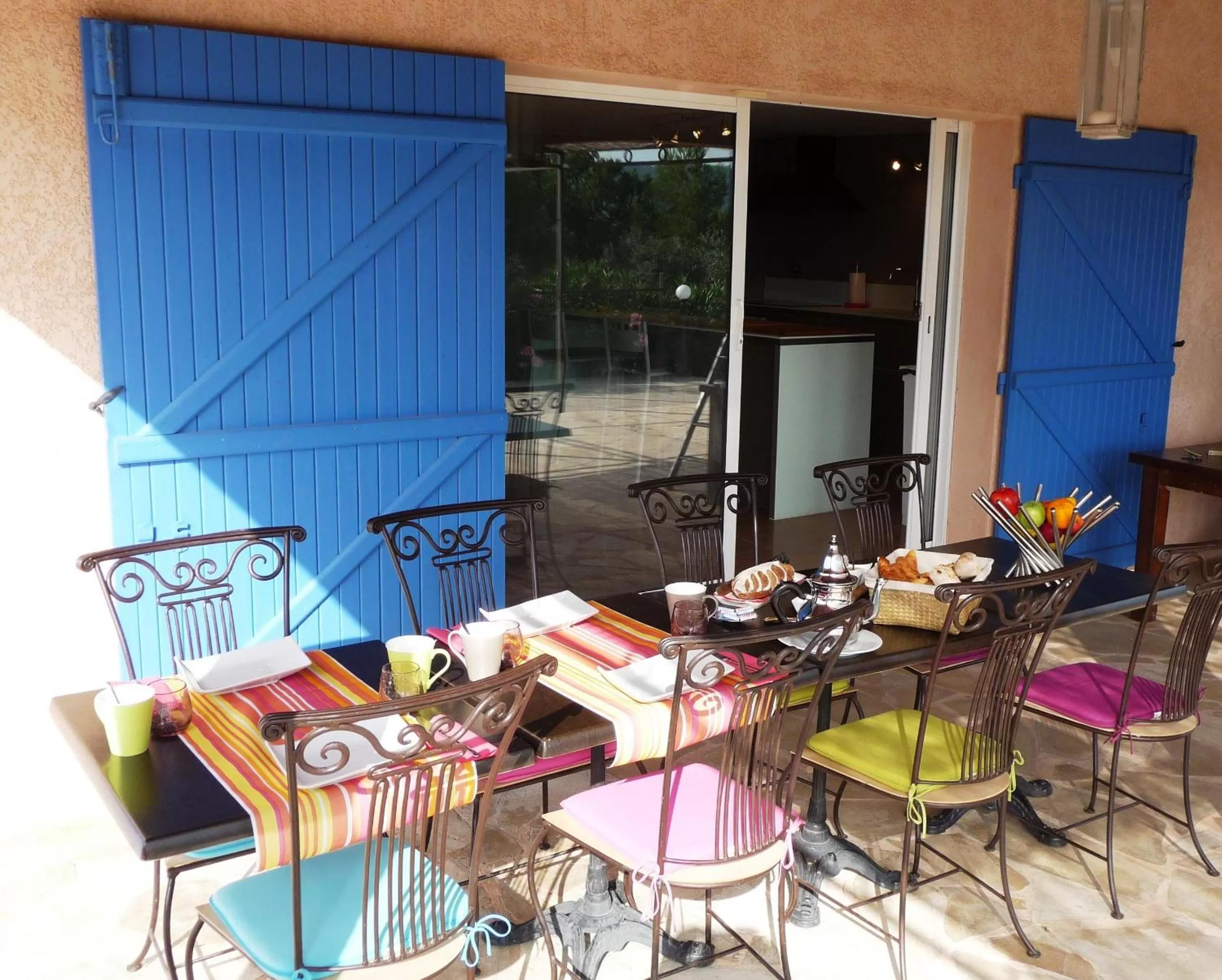 Patio in La Bastide Des Selves