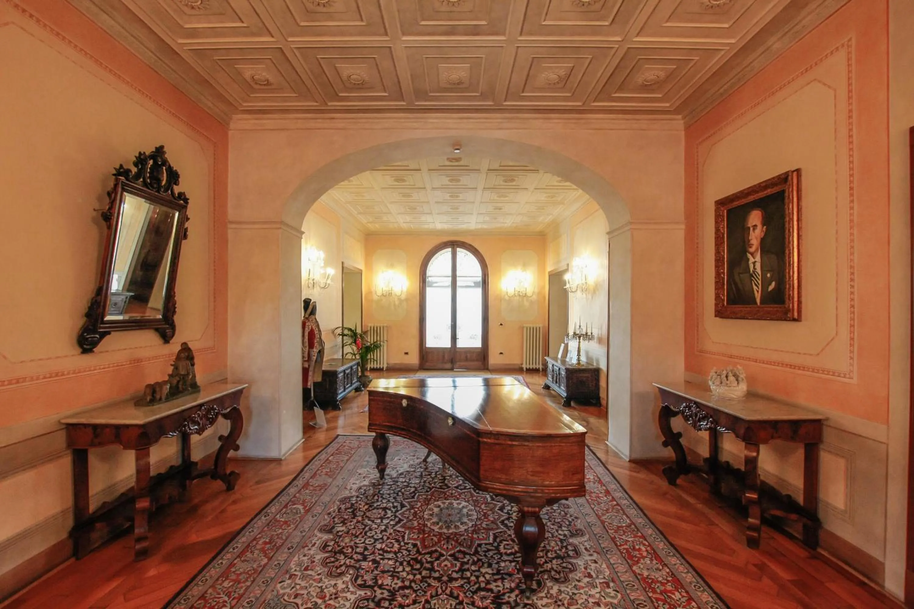 Lobby or reception in Park Hotel Villa Potenziani