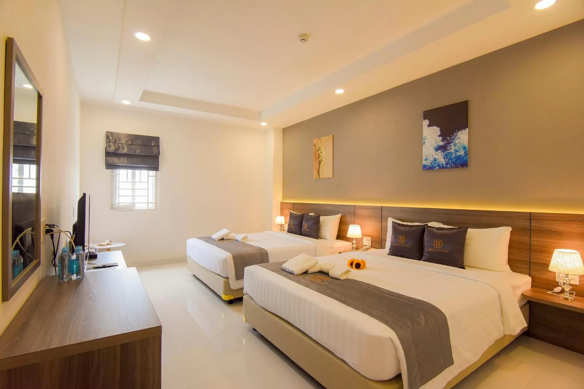 Bedroom, Bed in Hera Hotel Airport