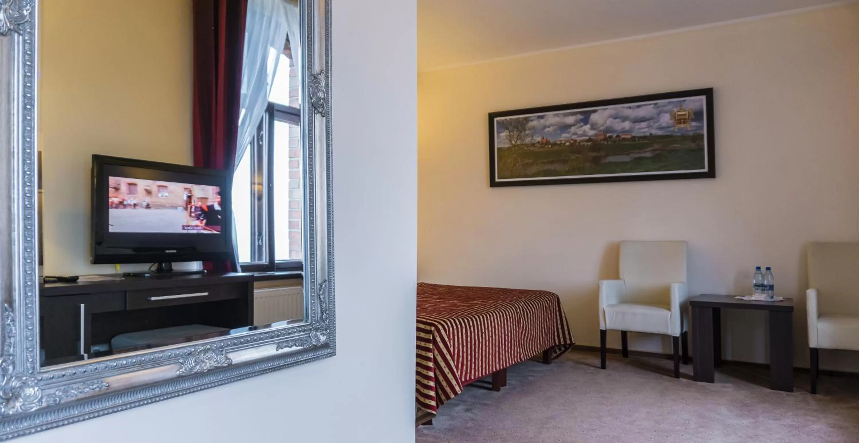 Decorative detail, TV/Entertainment Center in Zamek Gniew - Pałac Marysieńki