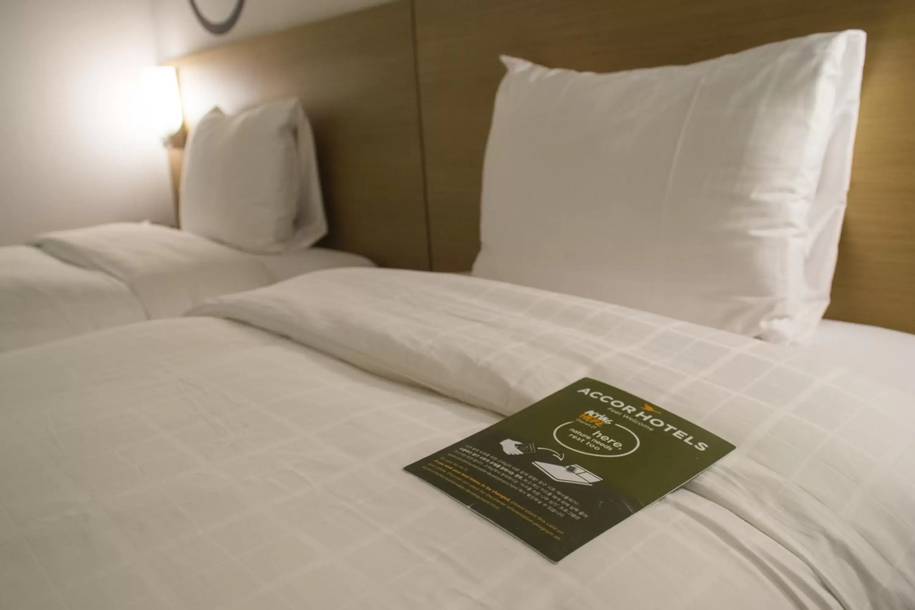 Standard Twin Room with City View in ibis budget Ambassador Busan Haeundae Standard Twin Room with City View in ibis budget Ambassador Busan Haeundae