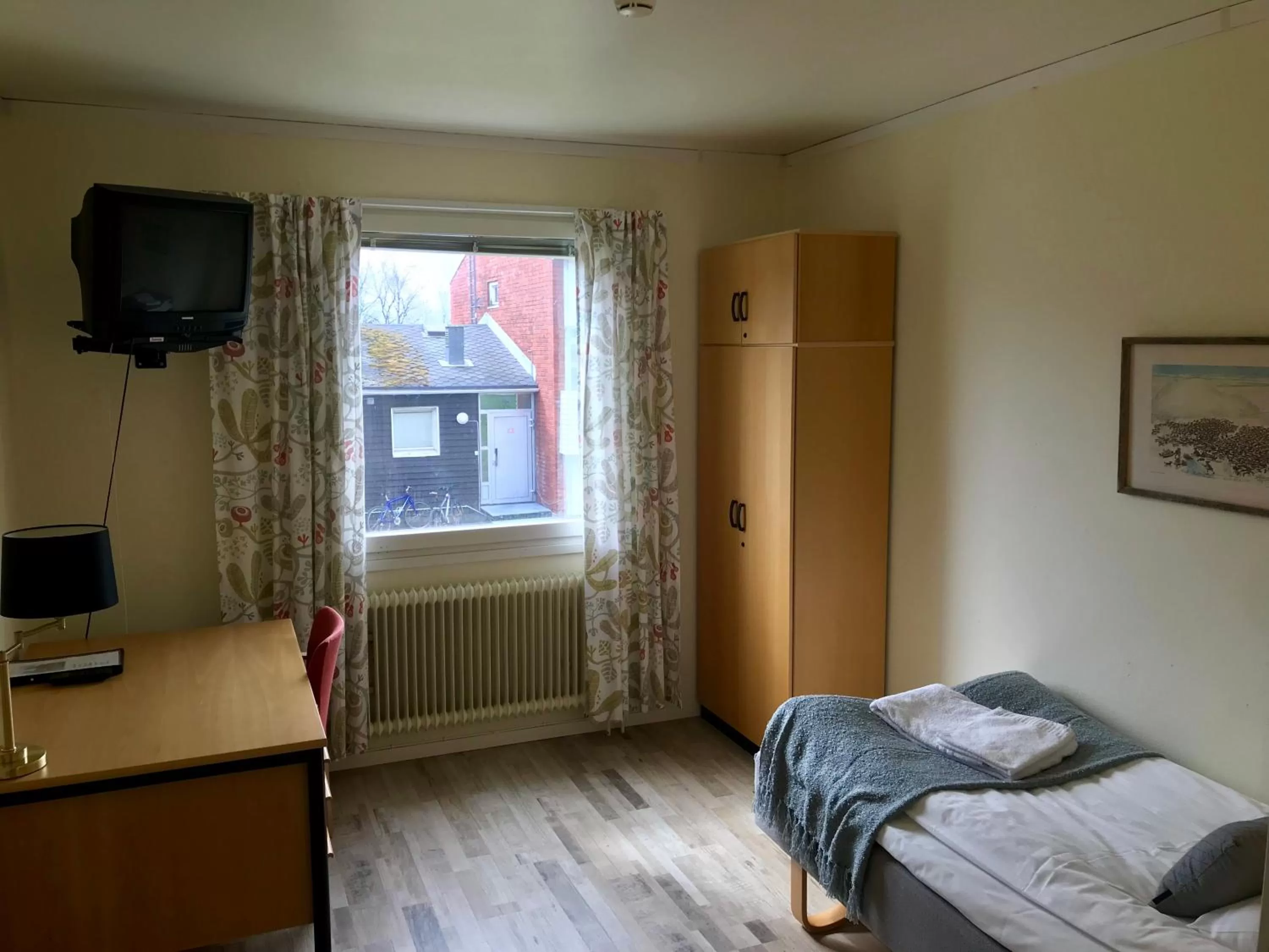 Bed in STF Malmfältens Folkhögskola