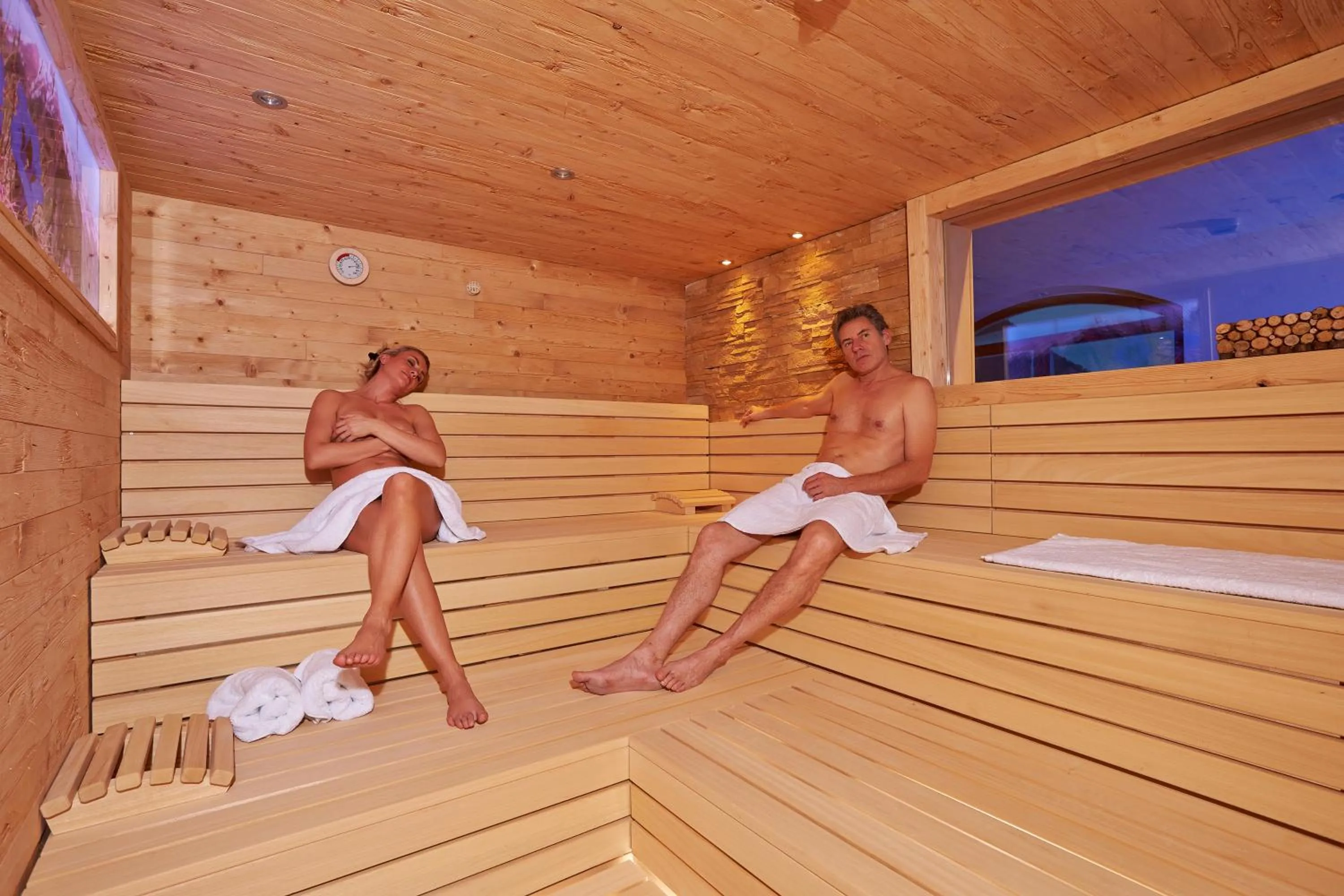 Sauna in Alpeiner - Nature Resort Tirol