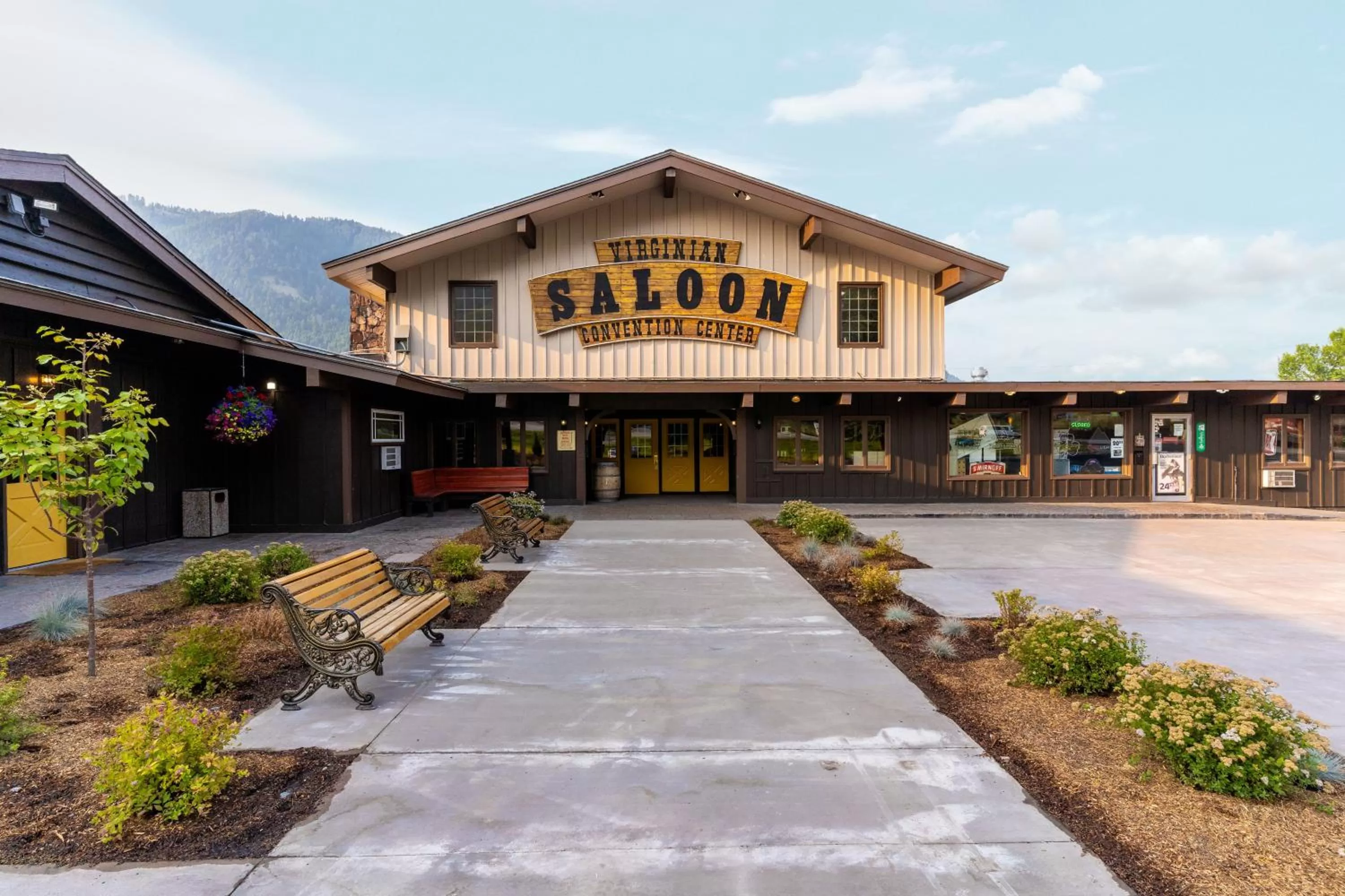 Meeting/conference room in The Virginian Lodge