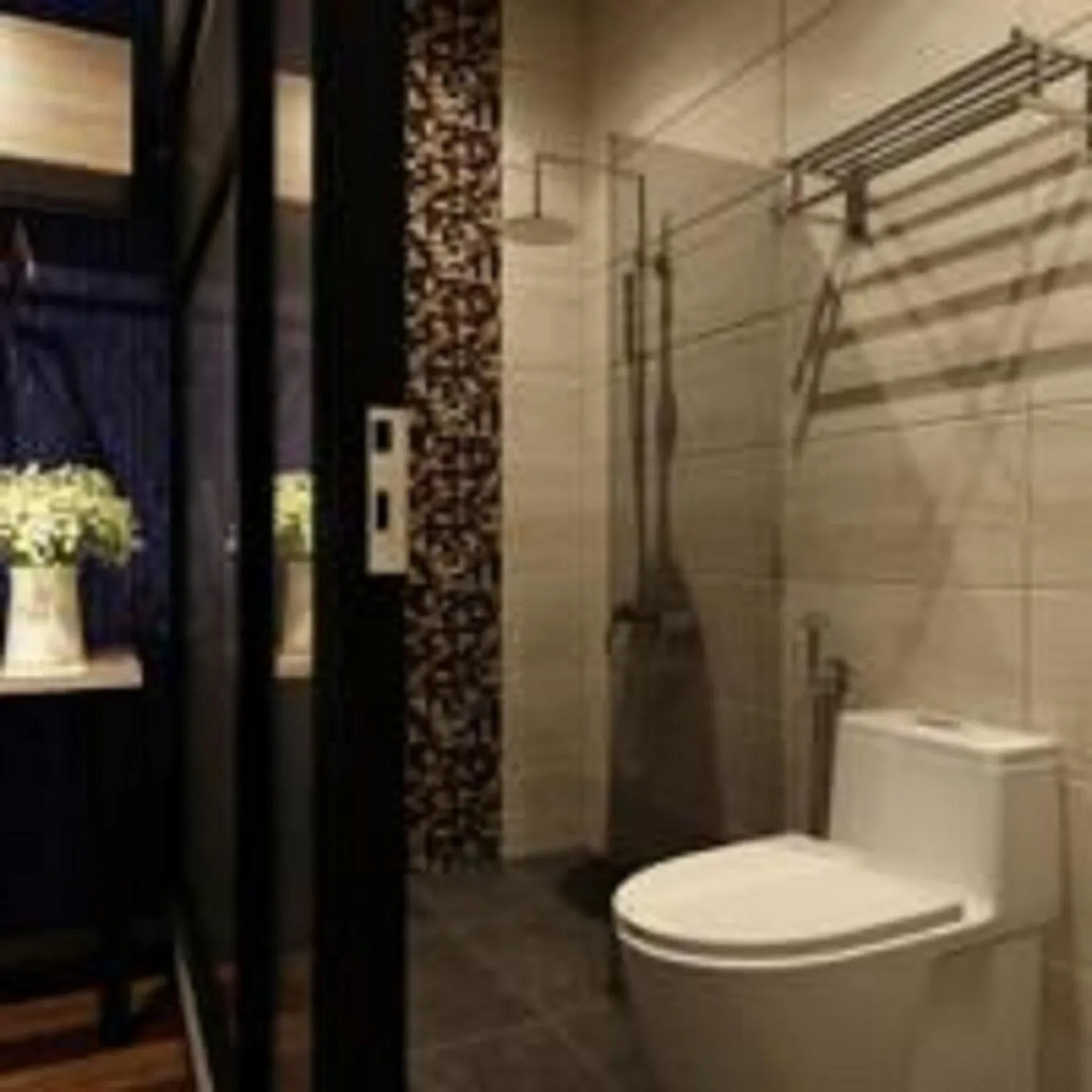 Bathroom in The Square Hotel