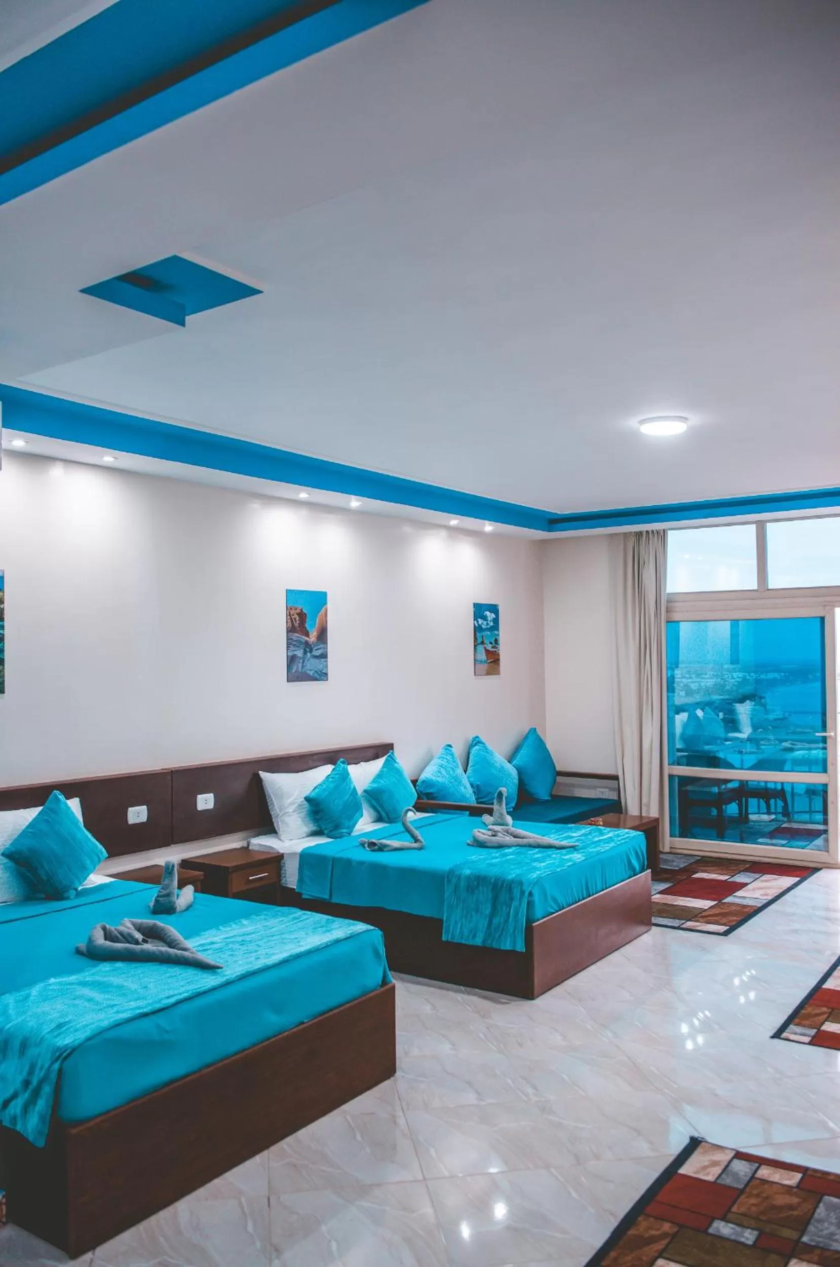 Bed in Seaview Panorama Hotel