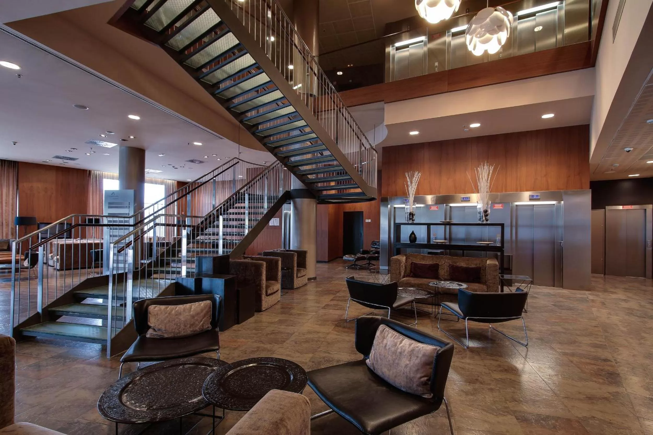 Lobby or reception in Hotel Badalona Tower