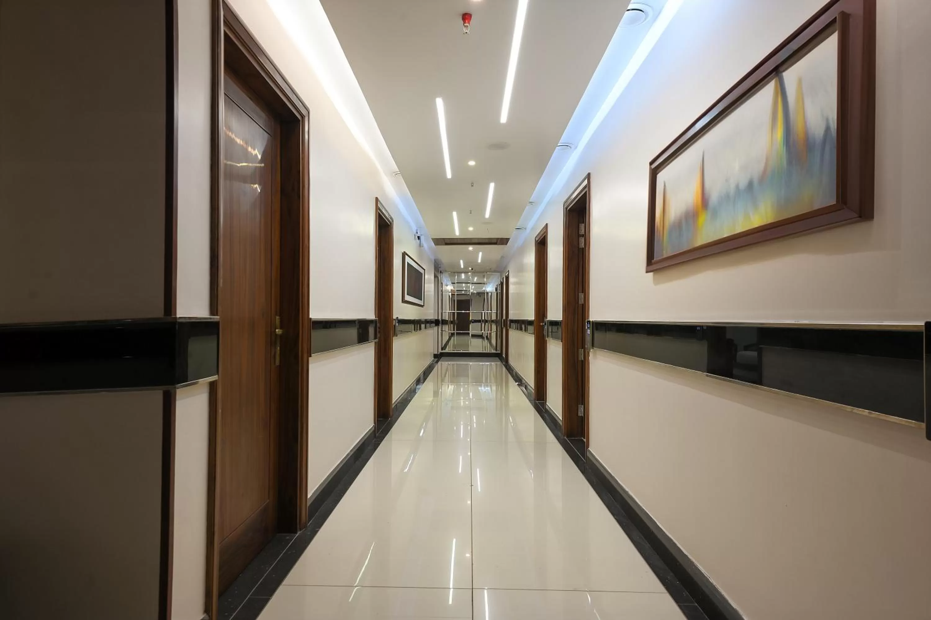 Property building in Hotel Leela Grande