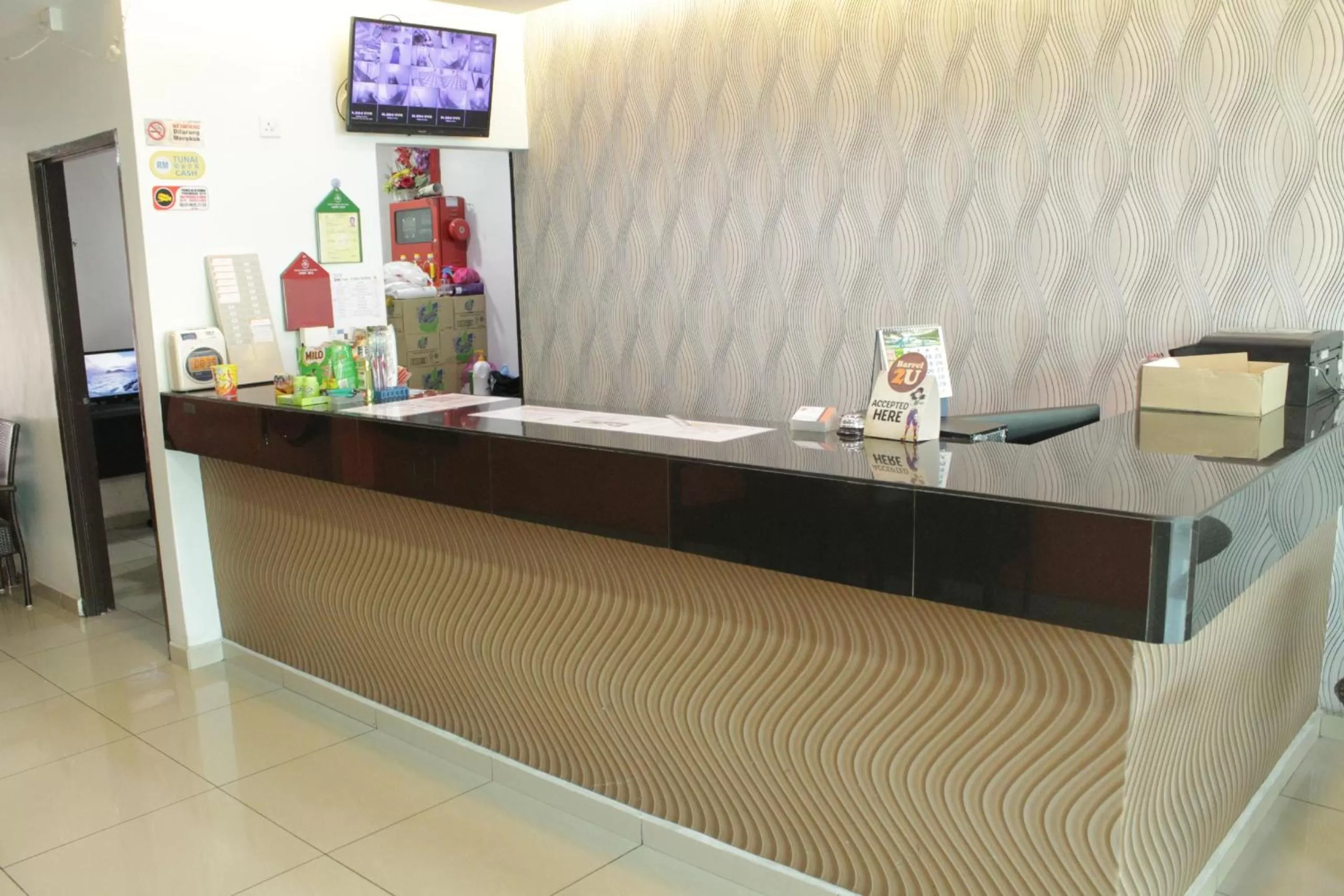 Lobby or reception in Orange Hotel Segamat