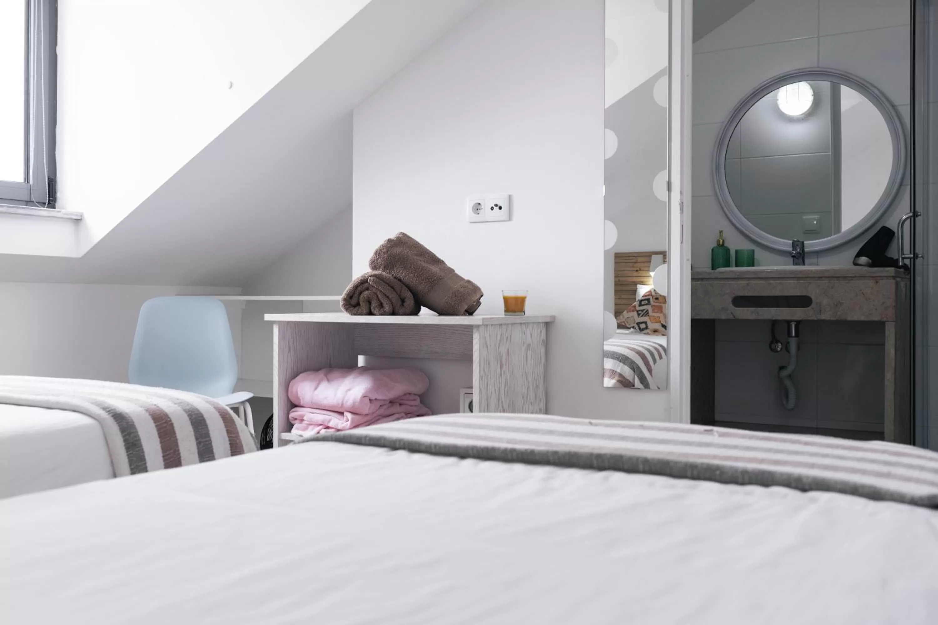 Bed in Ferrel Surf House