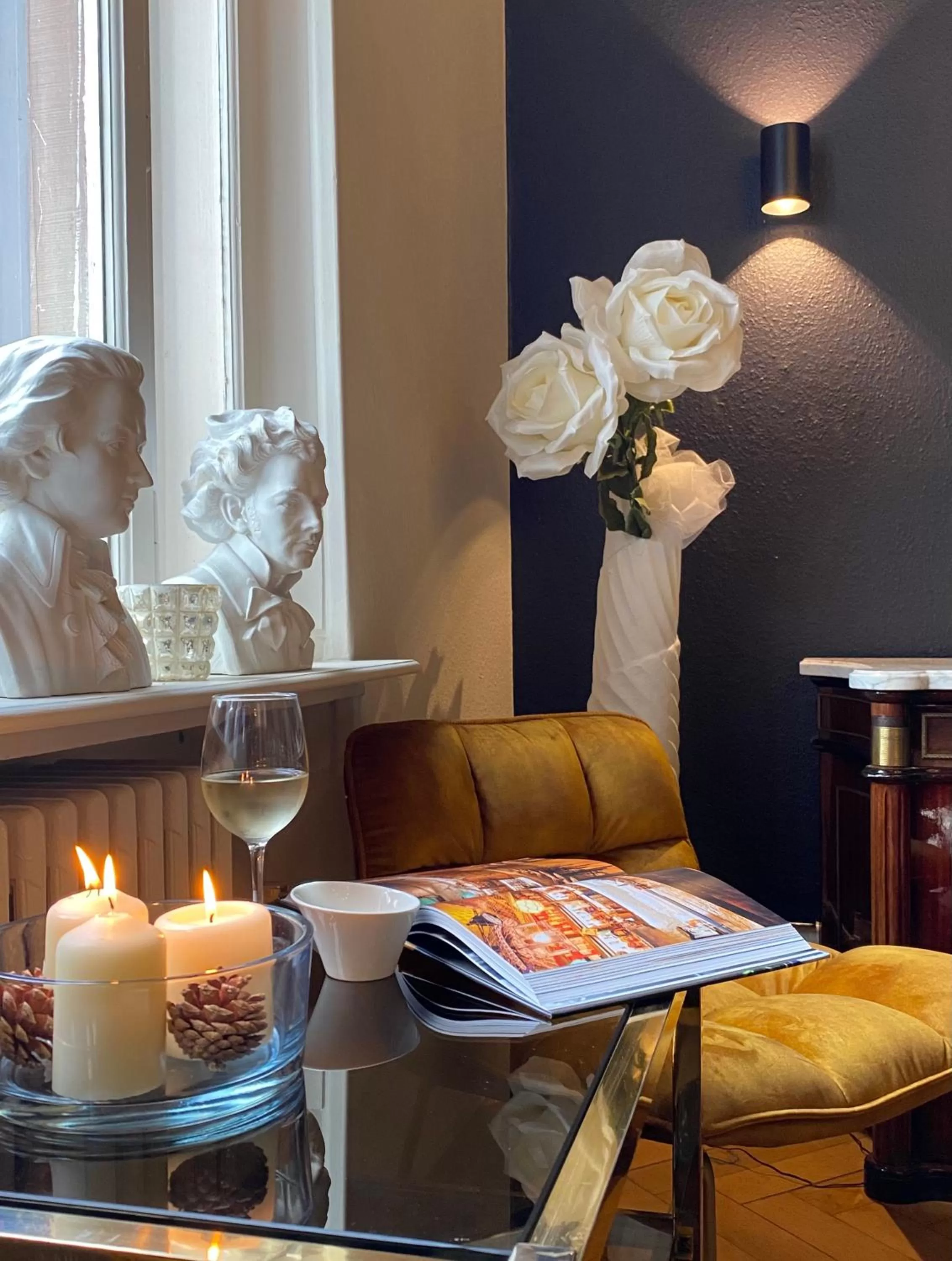 Living room in LA VILLA Hôtel-Restaurant