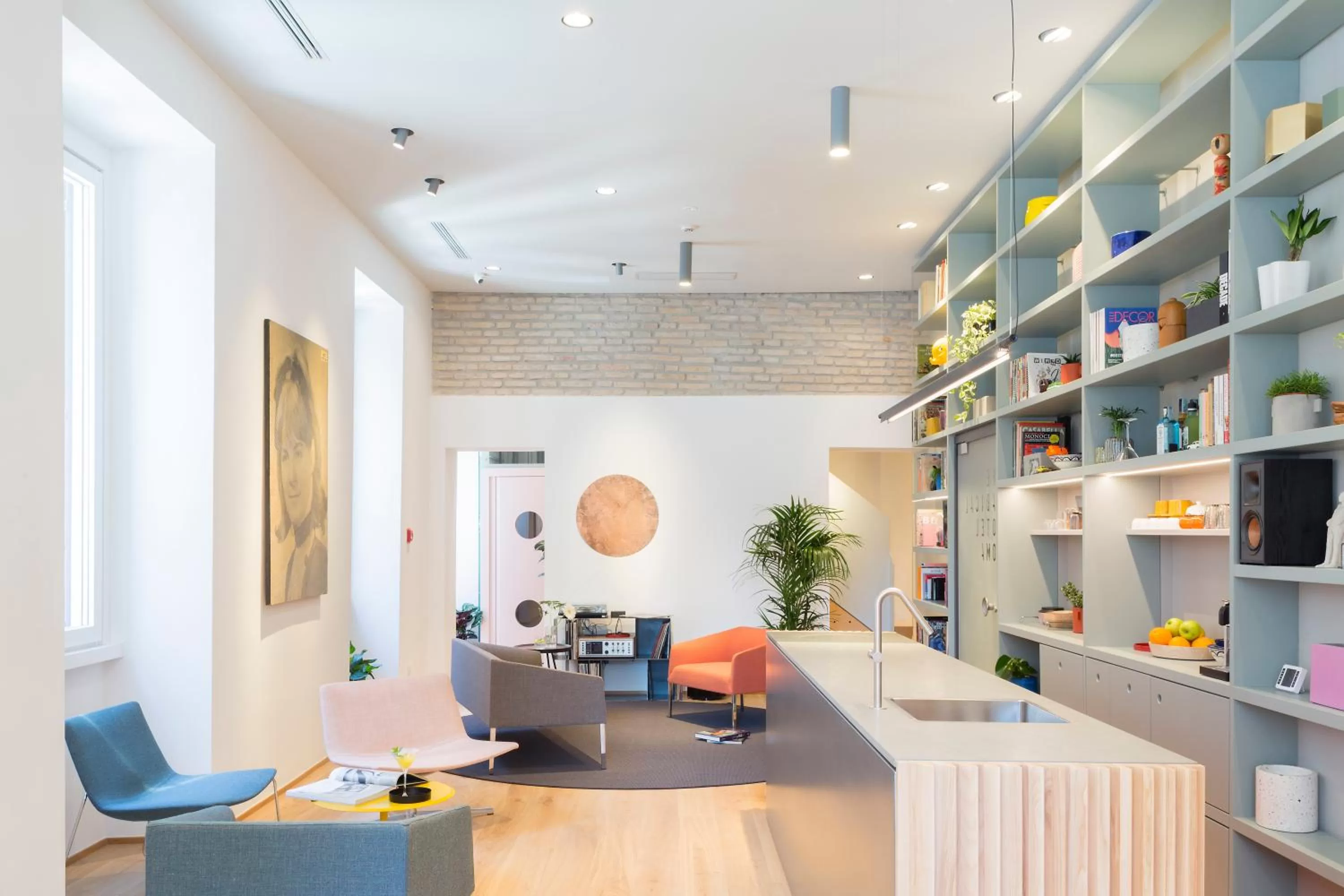 Lounge or bar in The Radical Hotel Roma