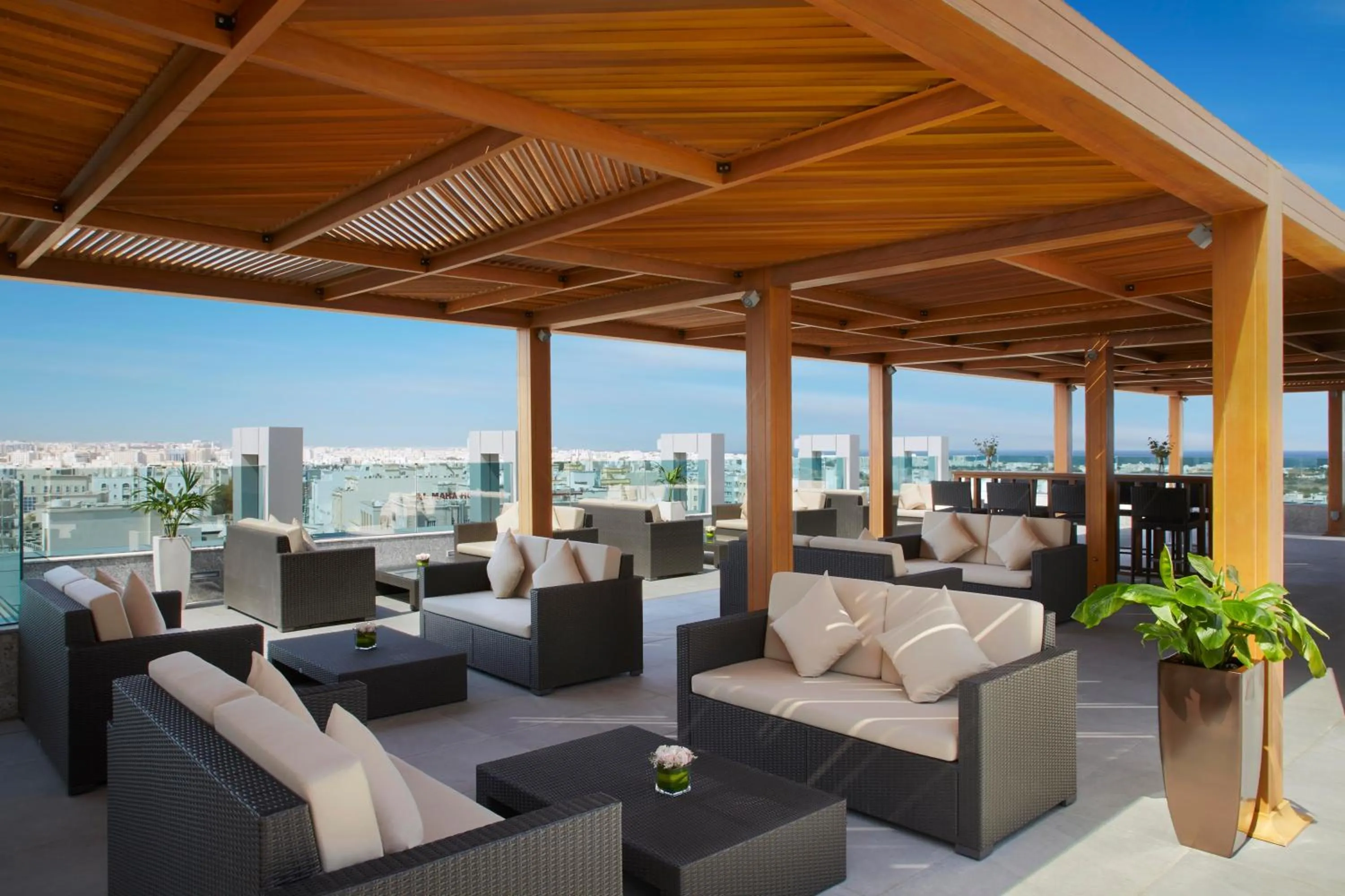 Balcony/Terrace in Royal Tulip Muscat