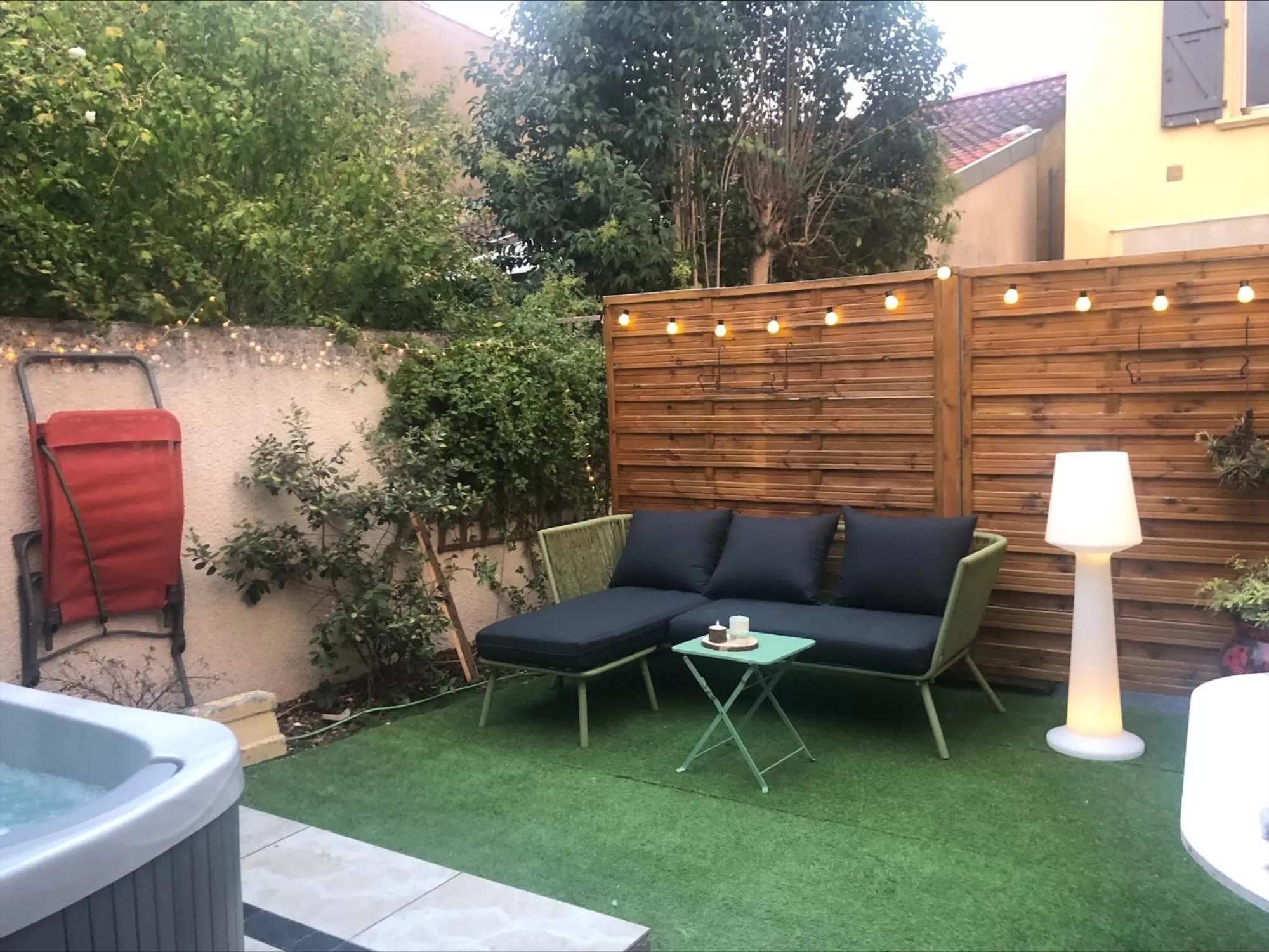 Garden in Au Petit C'Alain